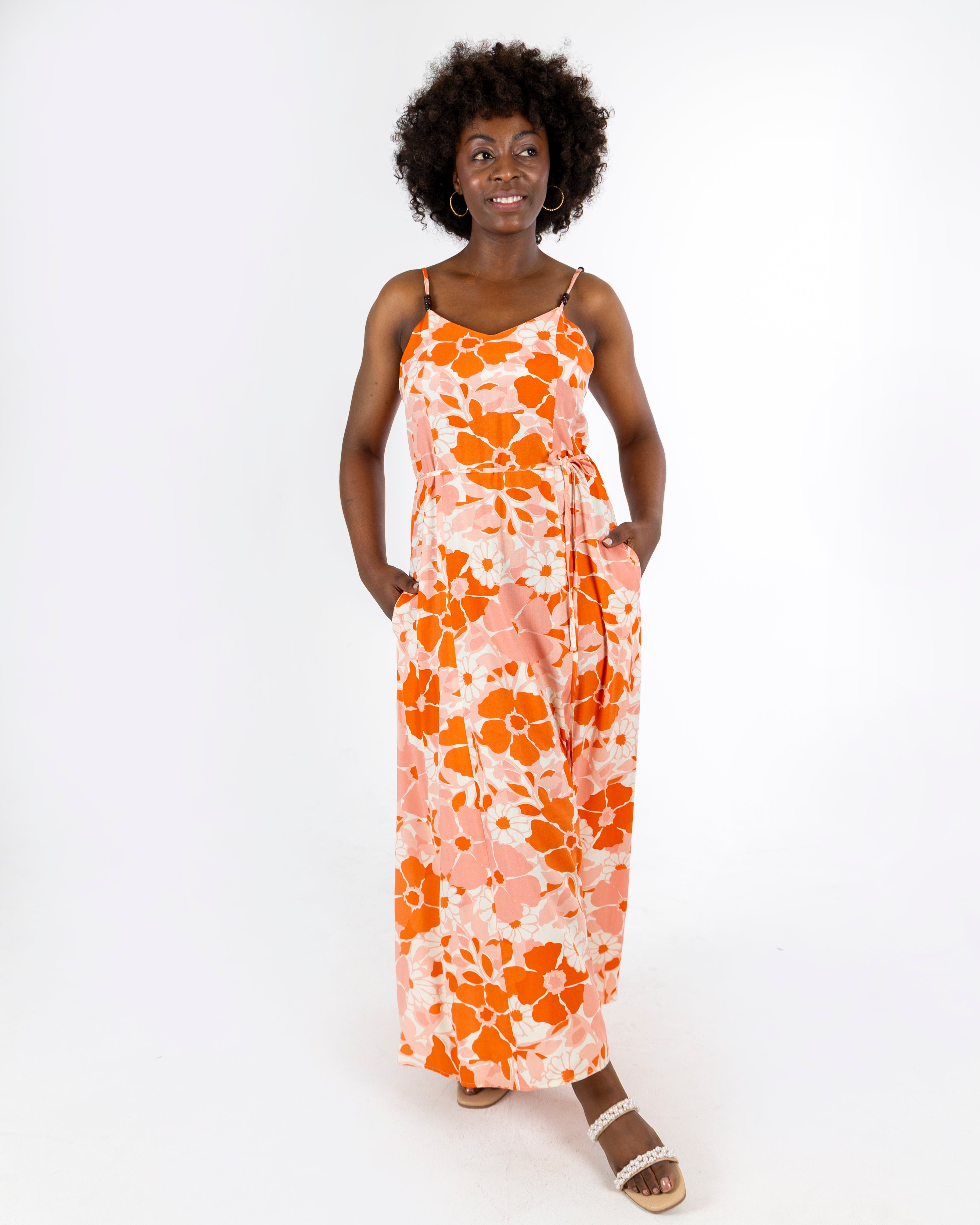Floral Strappy Dress