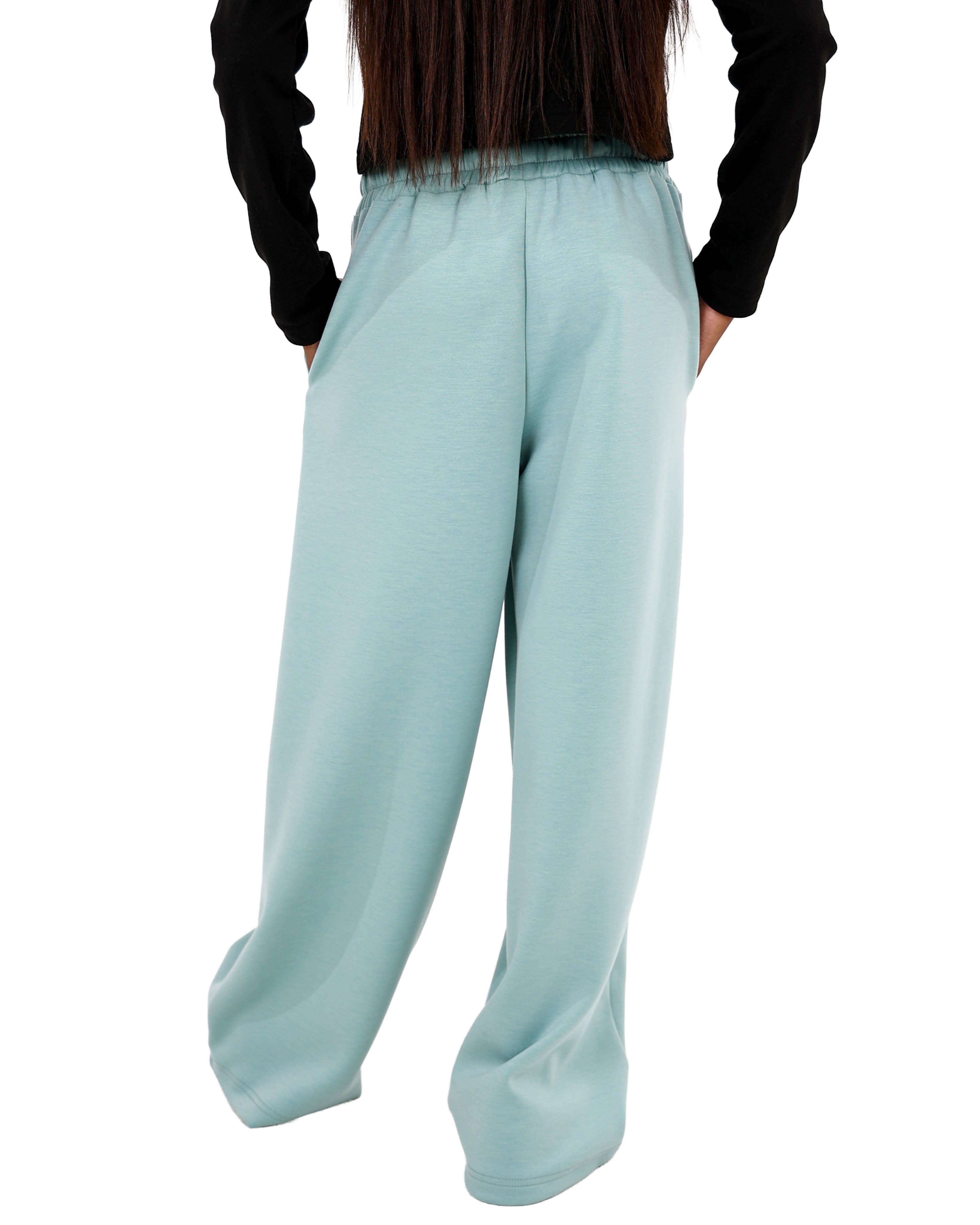 Mint Co-Ord Wide Leg Track Pants