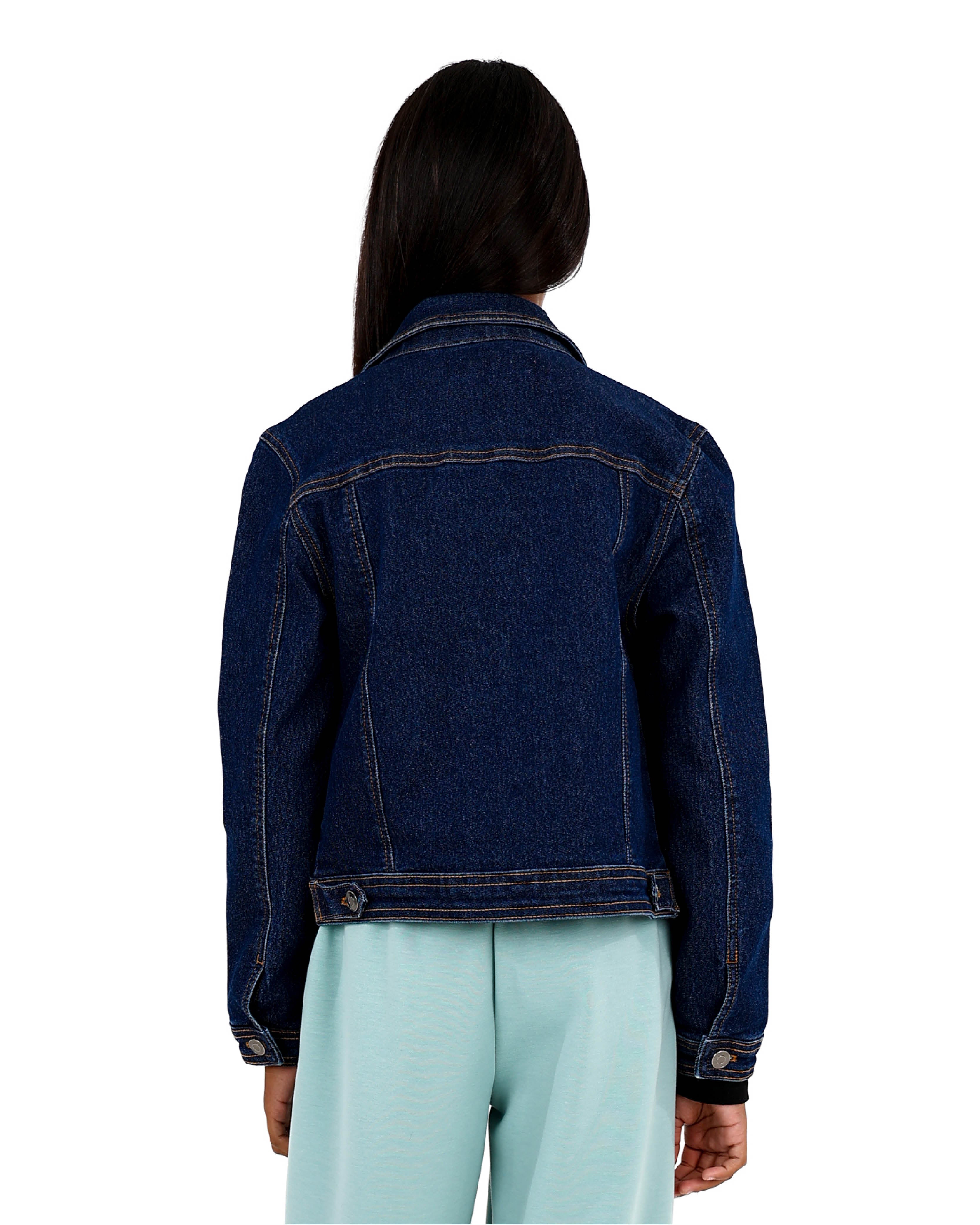 Dark Indigo Denim Trucker Jacket