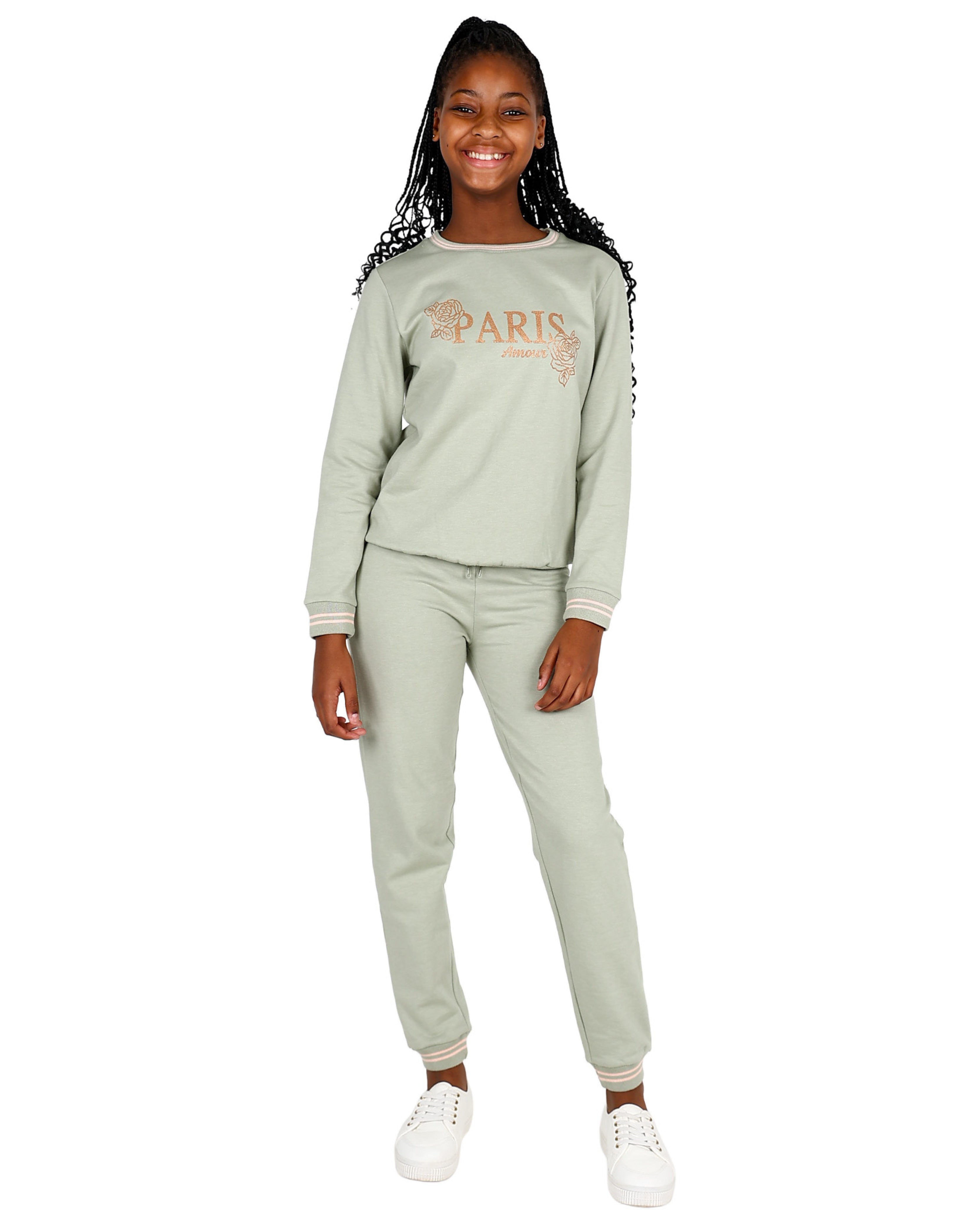 2 Pack Paris Graphic Print Active Pants