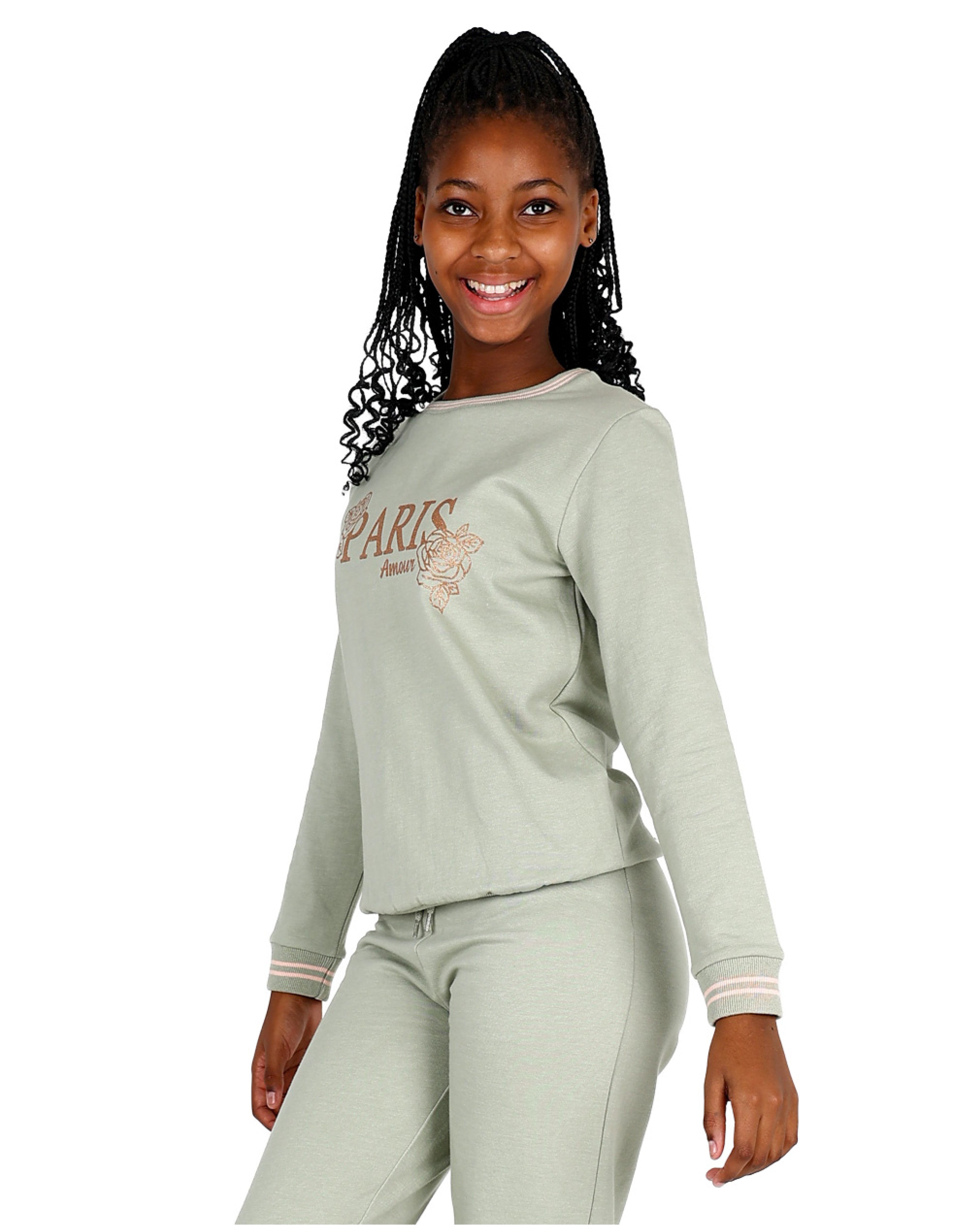 2 Pack Paris Graphic Print Active Tops