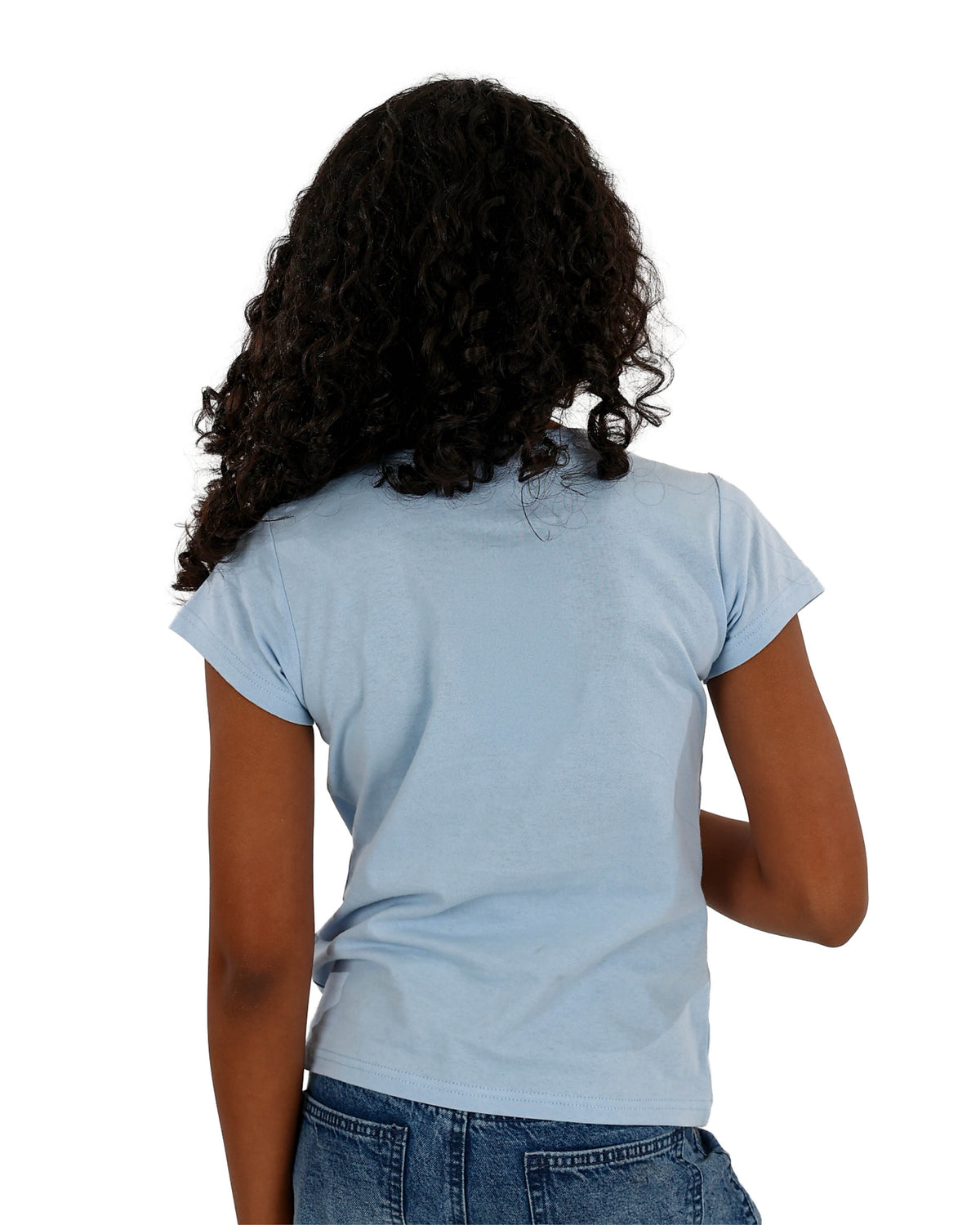 Short Sleeve Girl Power Graphic Print T-Shirt