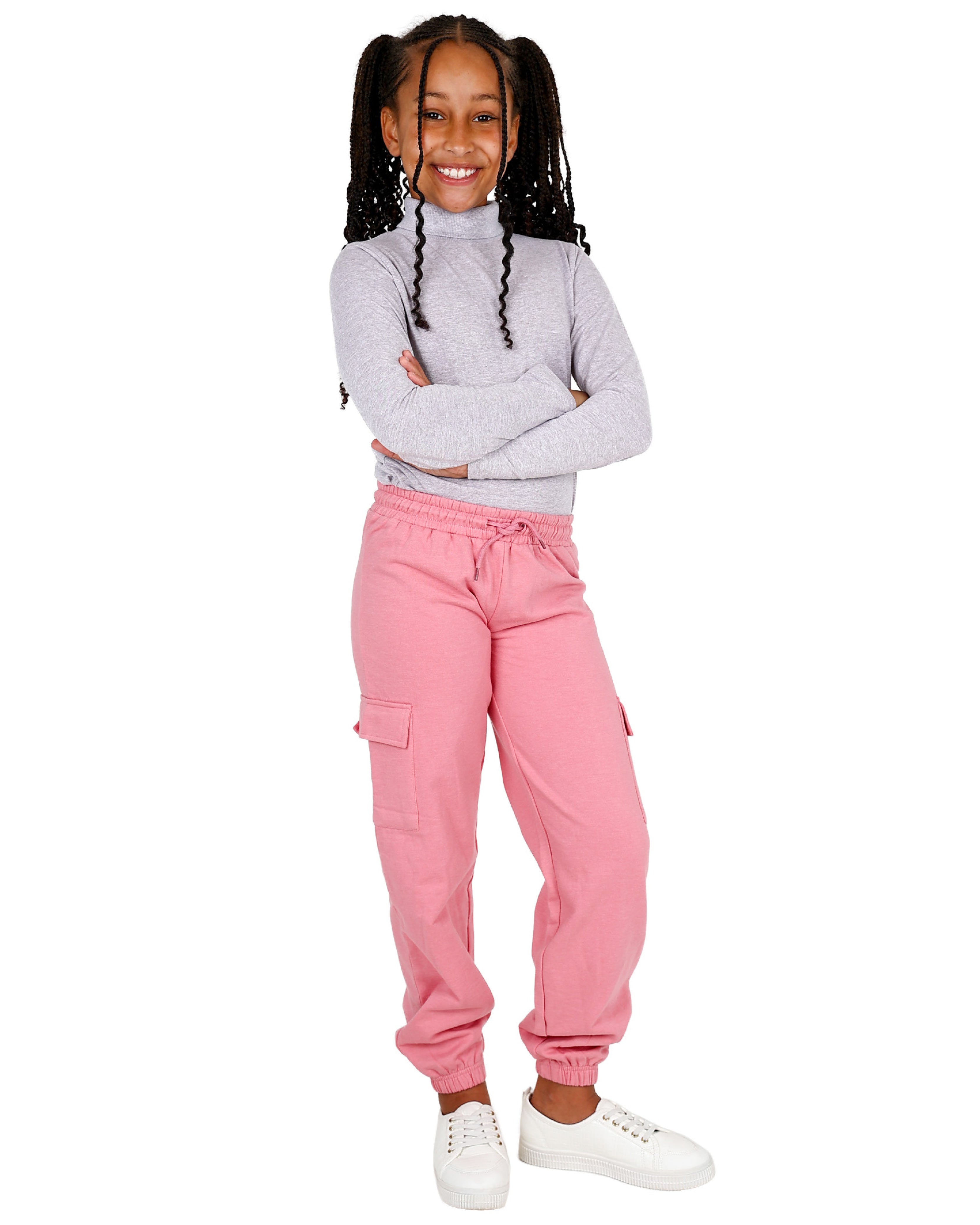 Pink Active Cargo Pants