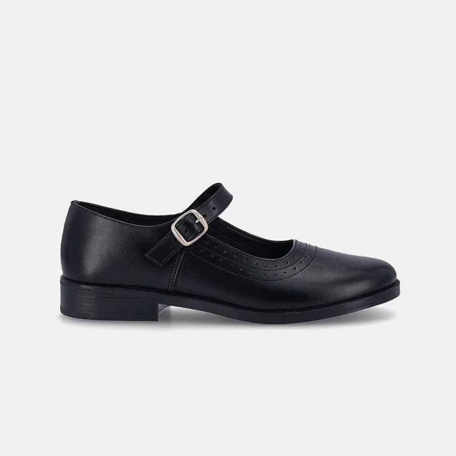 Toughees Pearl Ladies One Bar School Shoes