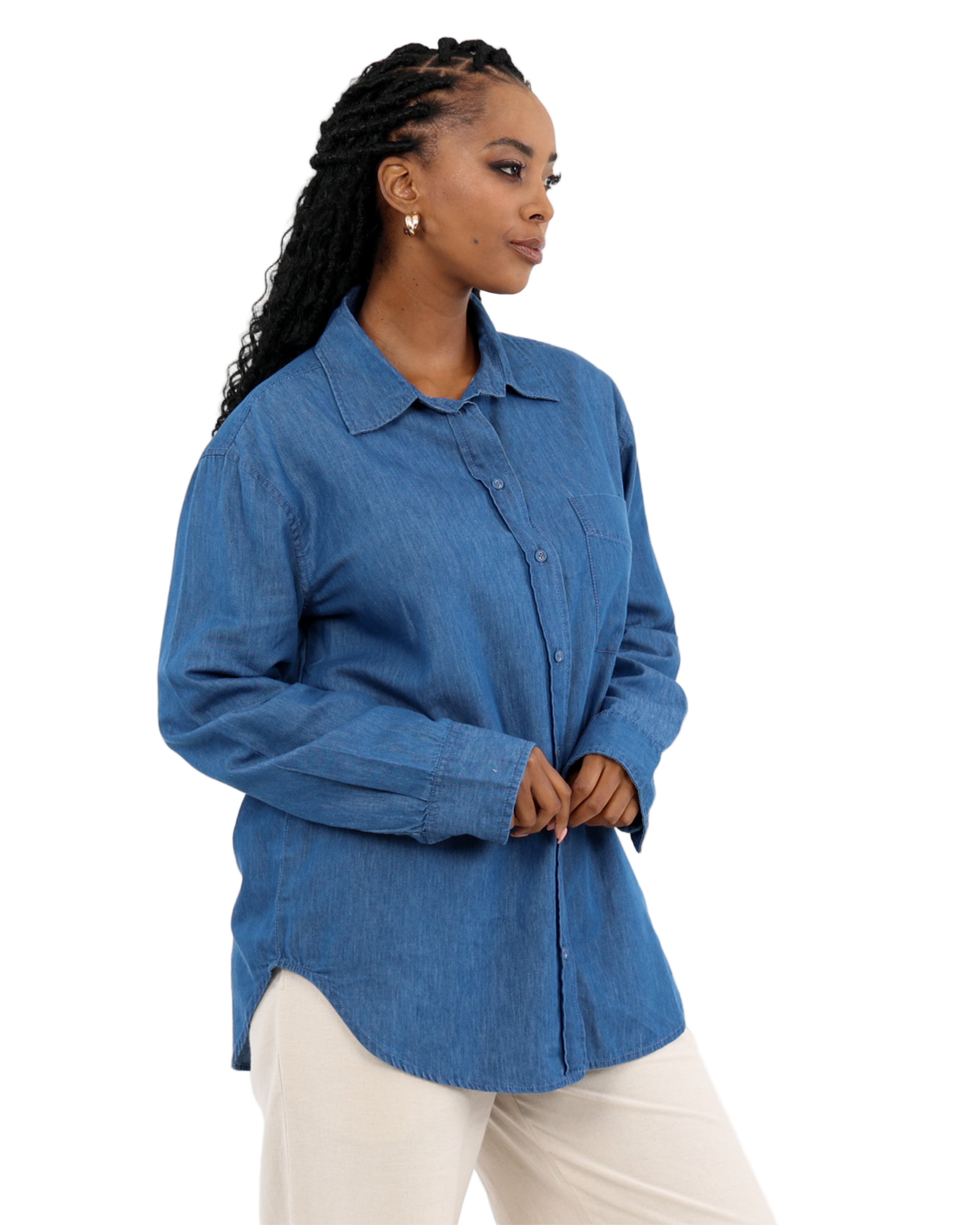 Eco-friendly Soft Tencel Denim Shirt