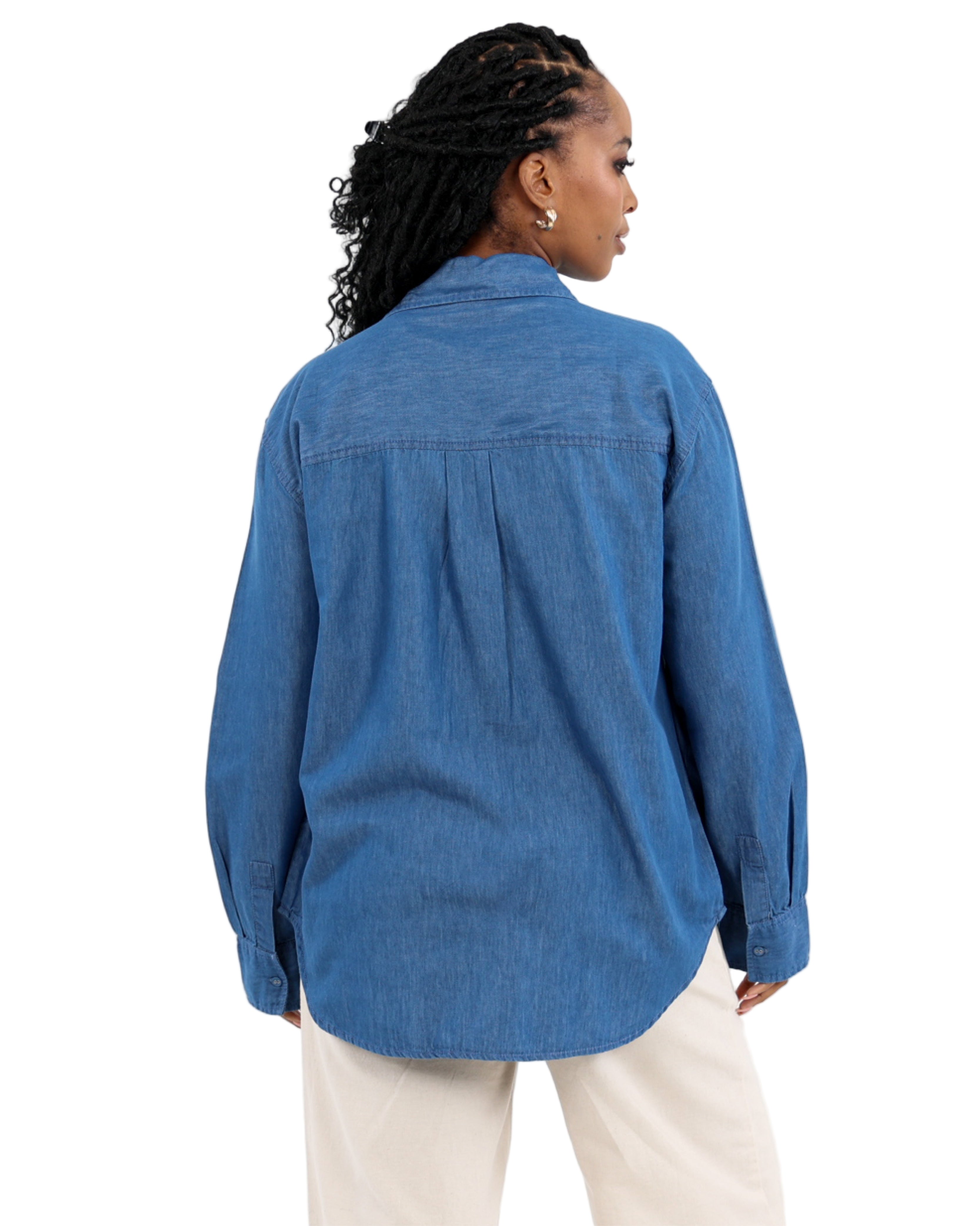 Eco-friendly Soft Tencel Denim Shirt