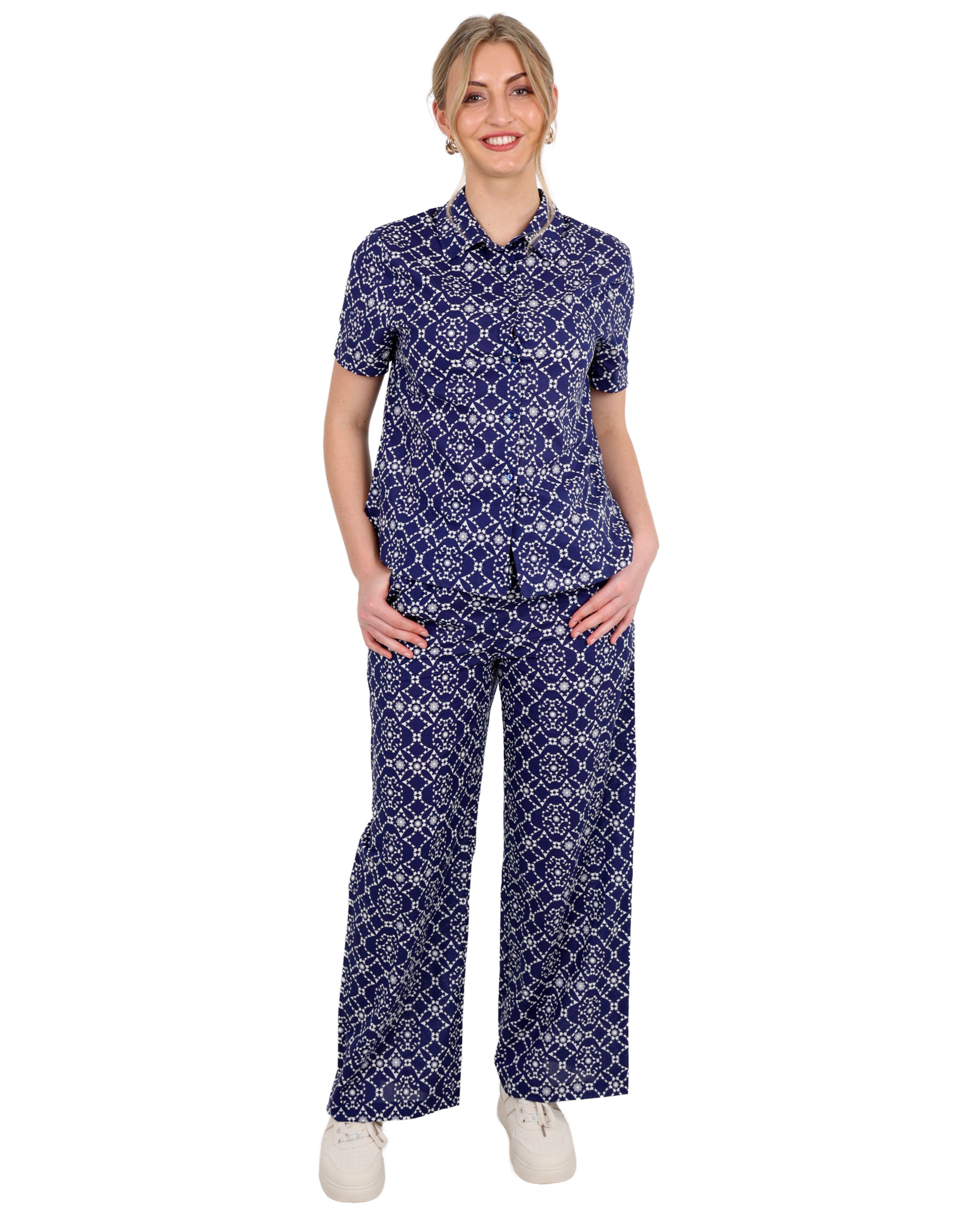 Cotton Arlo Pull-On Pants