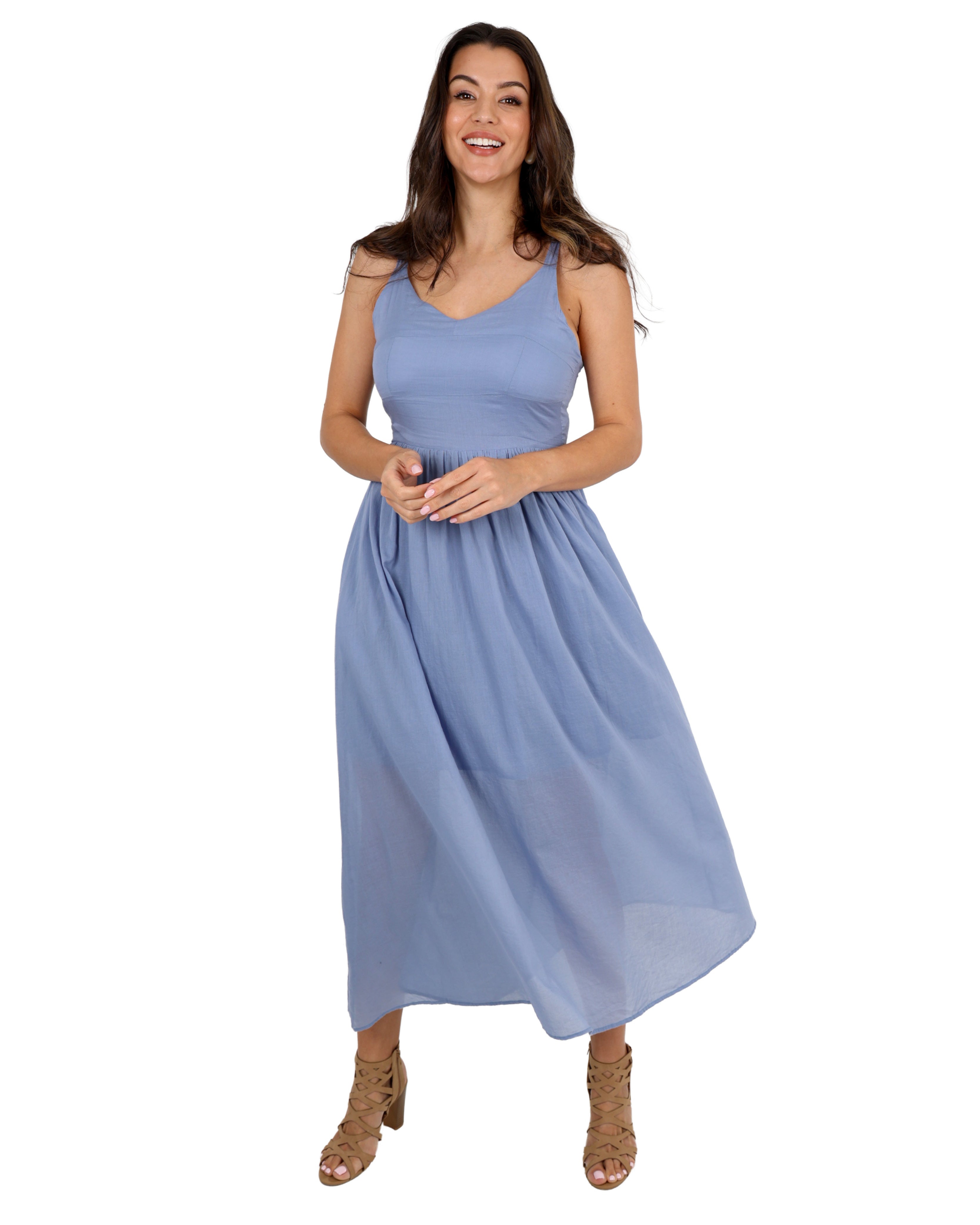 The Mira Cotton Midi Dress