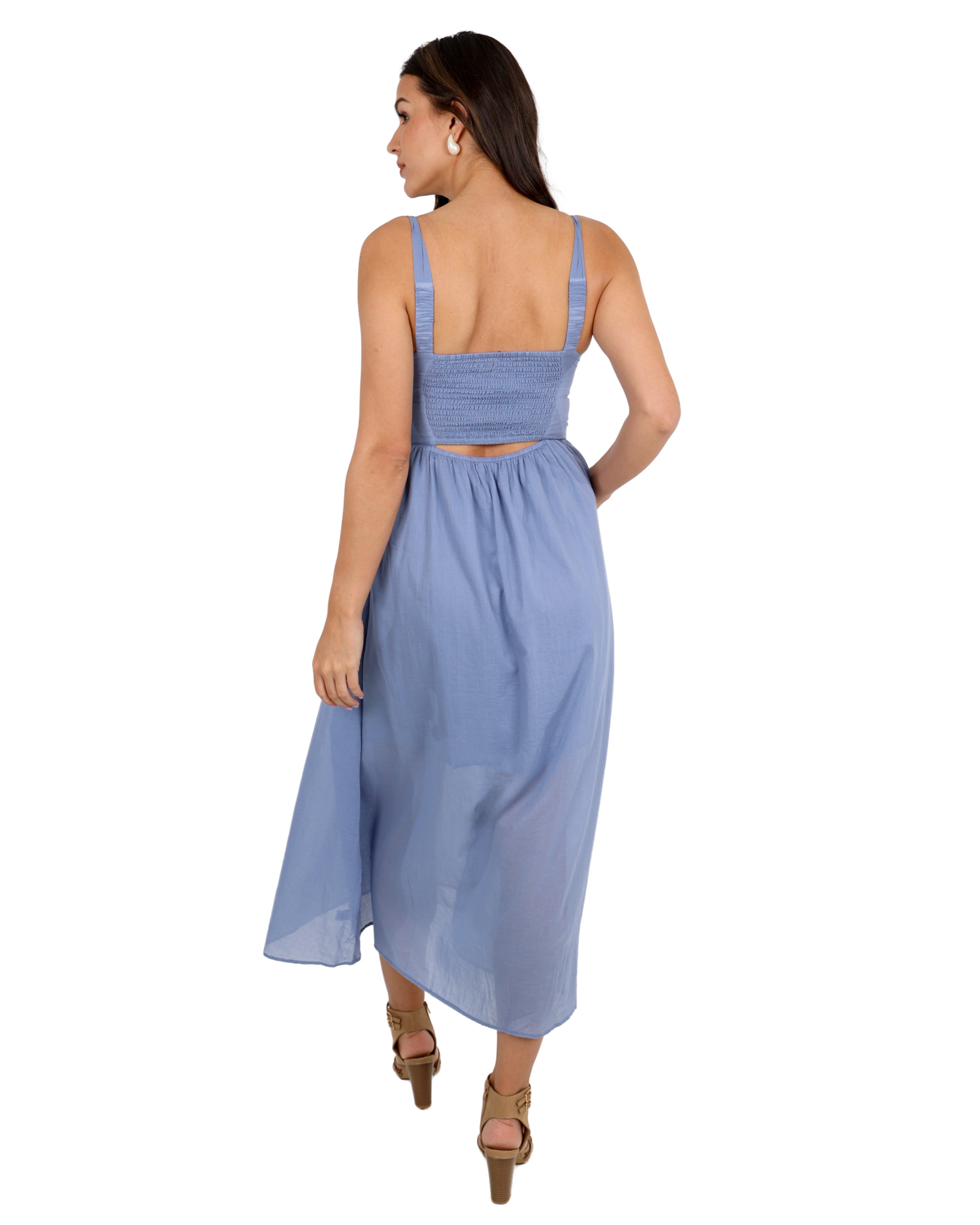 The Mira Cotton Midi Dress