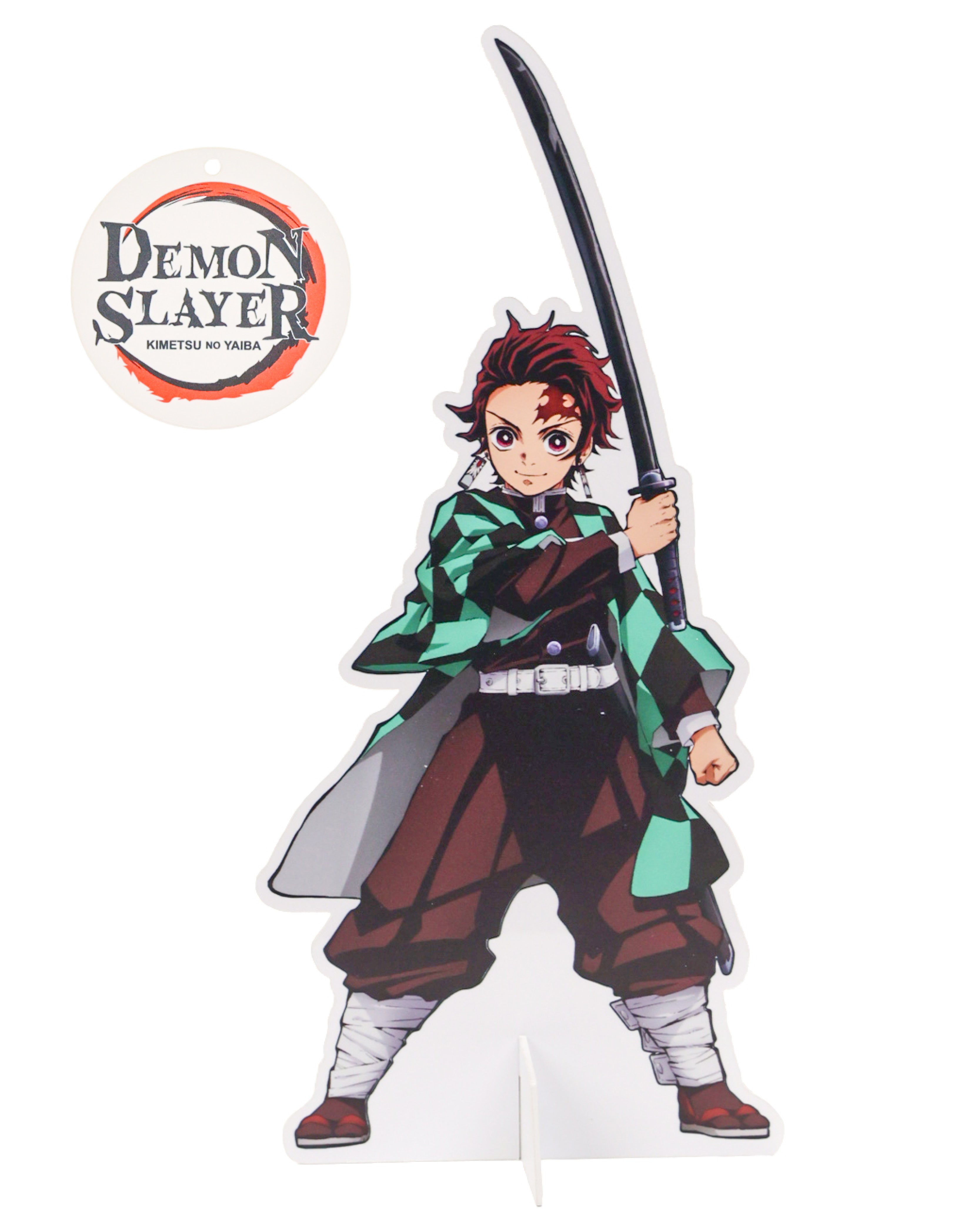 Demon Slayer Logo T-Shirt + FREE Tanjiro Standee & Keyring