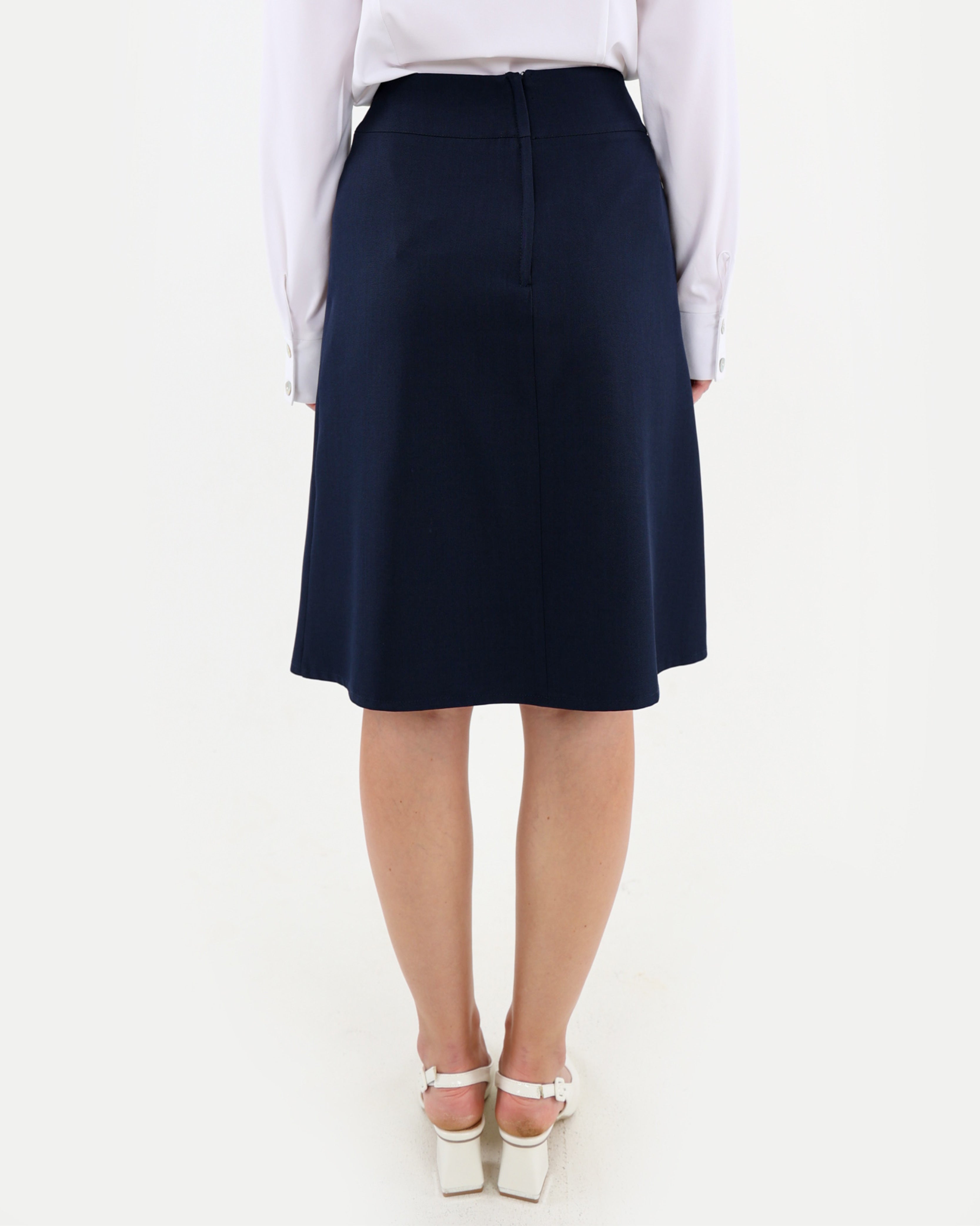 Tailored Pleat Skirt