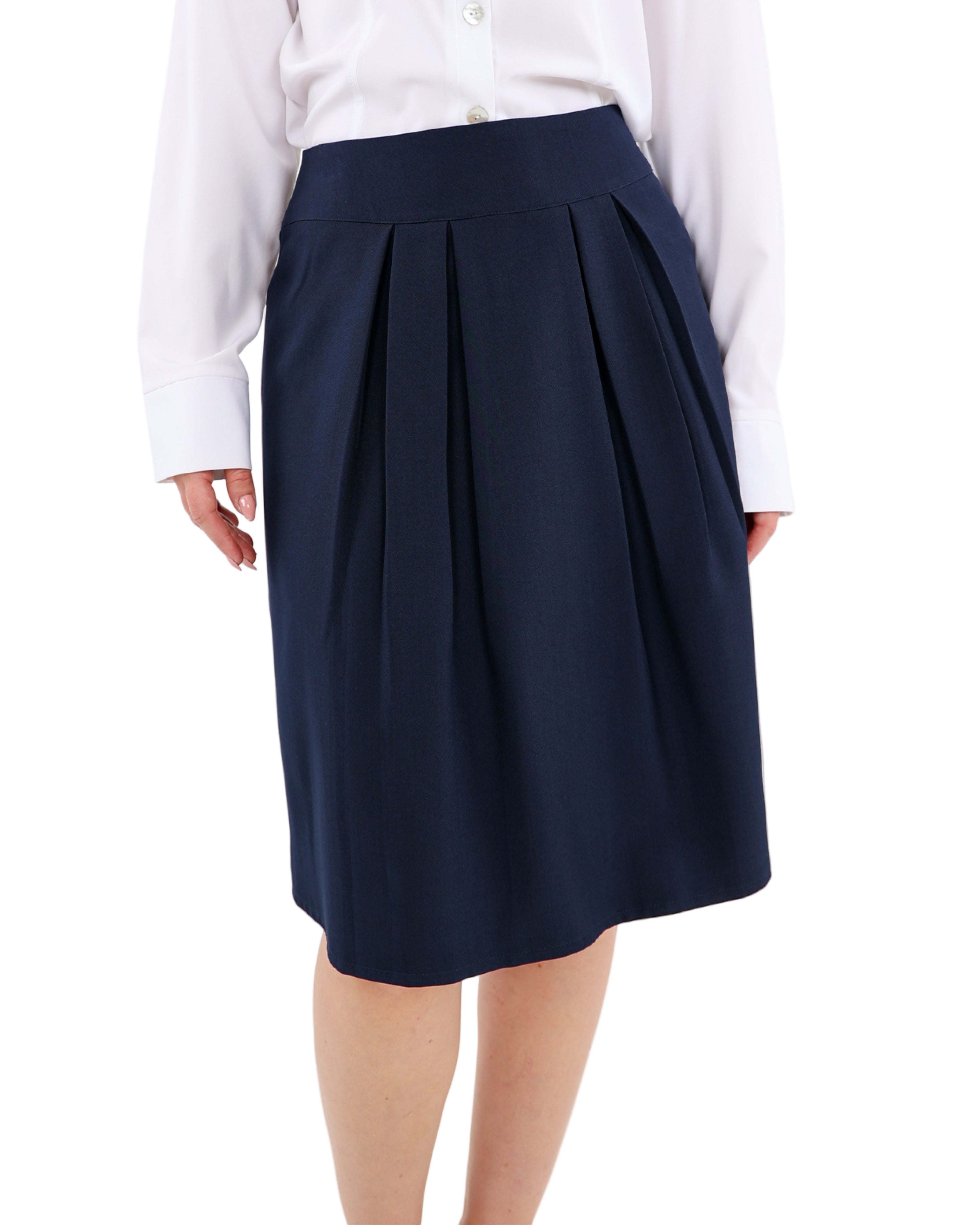Tailored Pleat Skirt