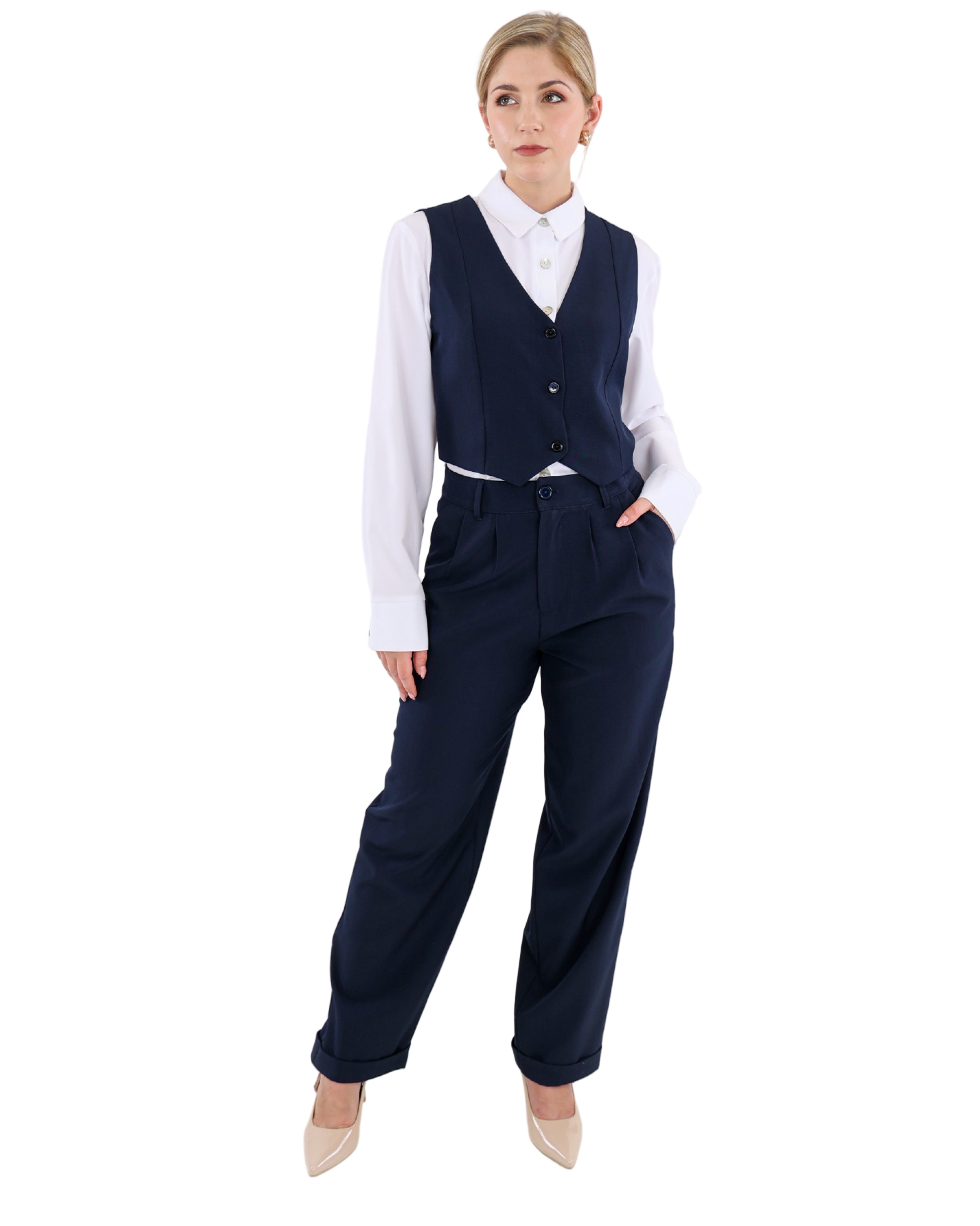 Tailored Pleat Pants