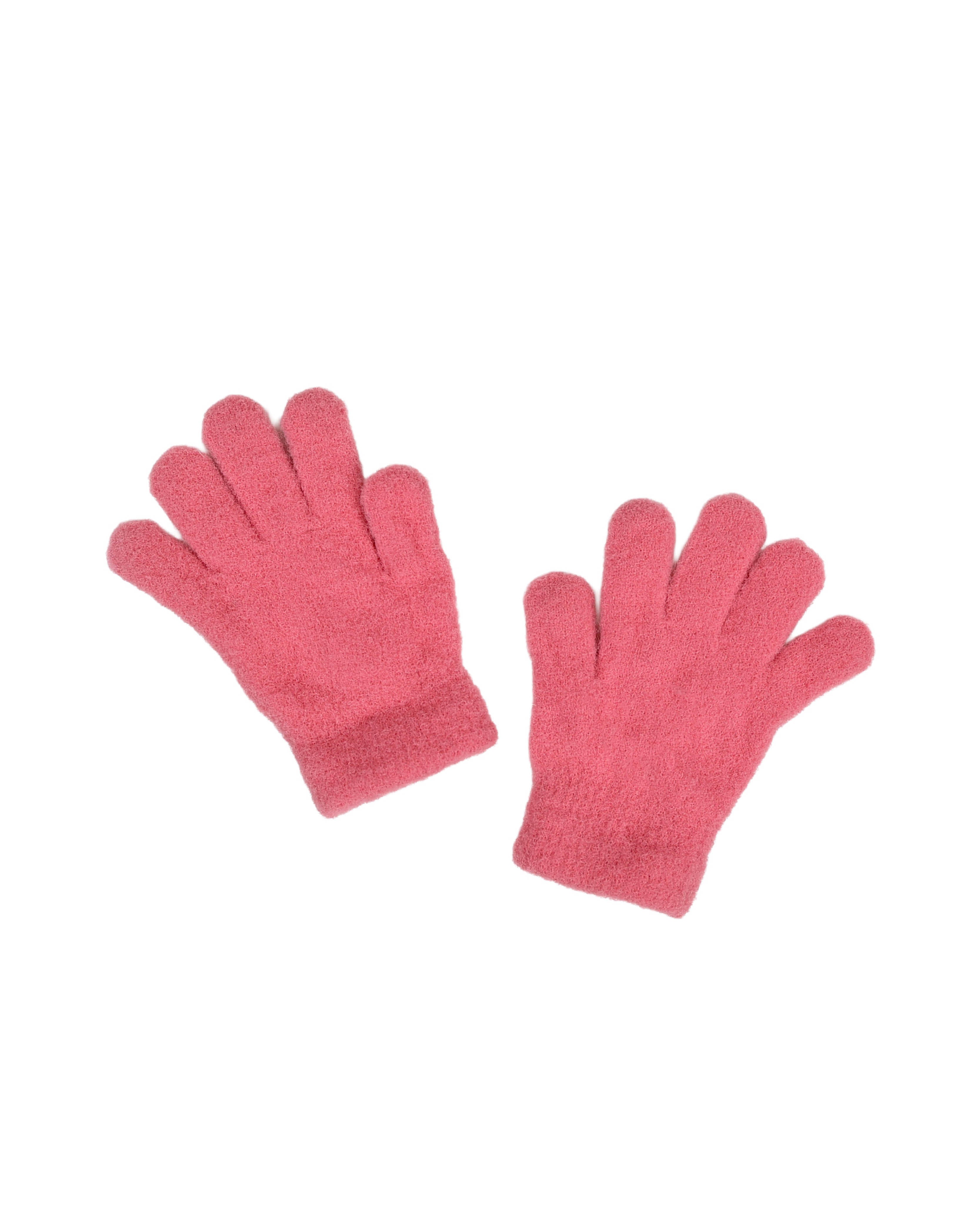 Classic Pink Winter Gloves