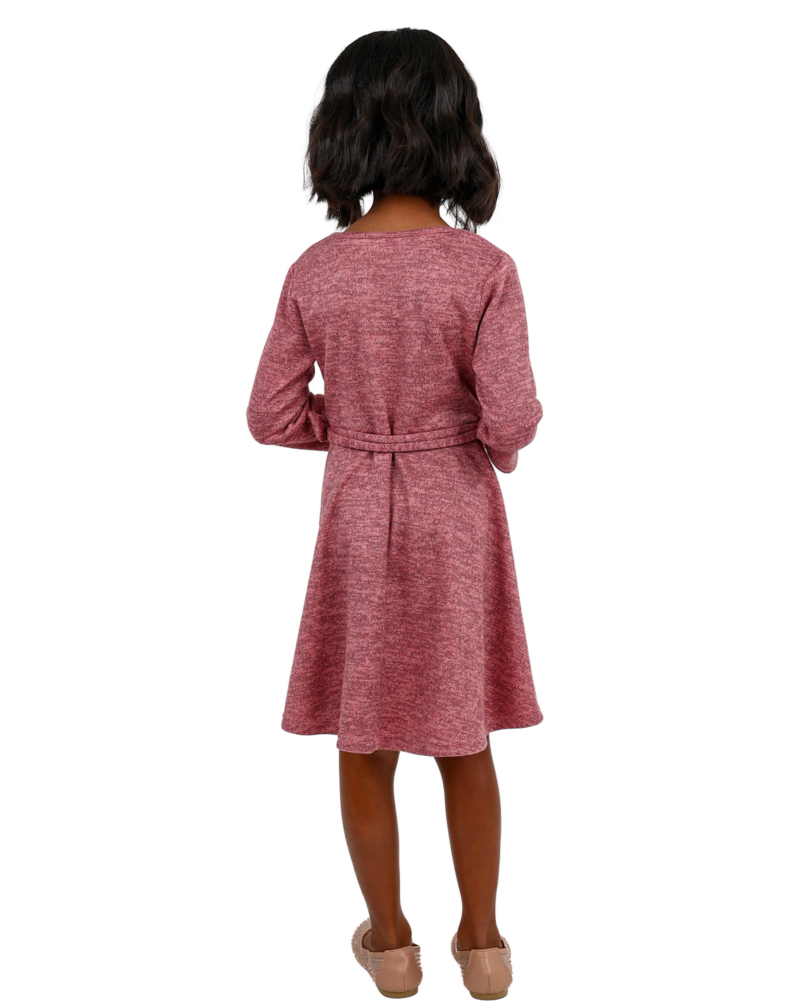 Long Sleeve Cowl Neck Dress
