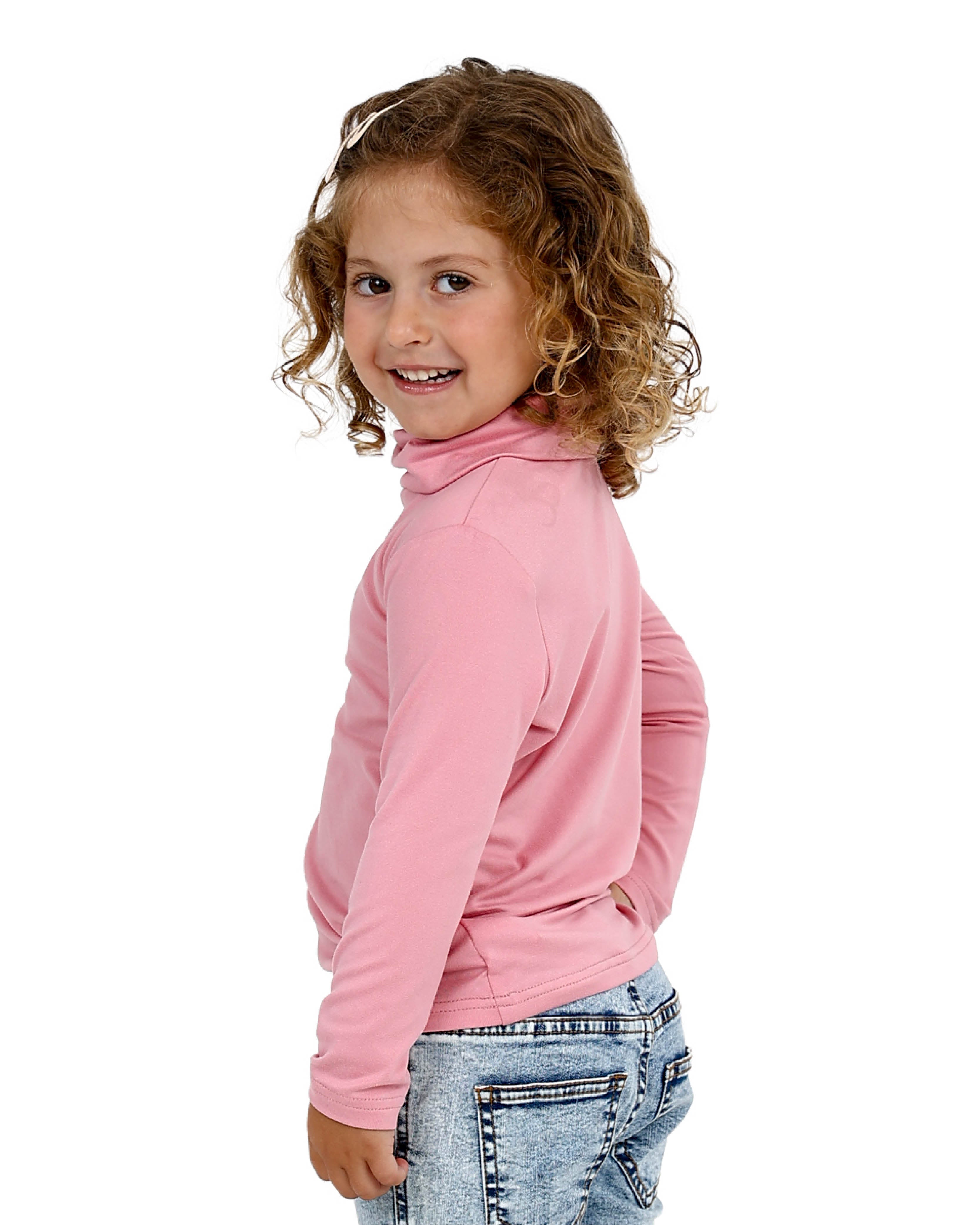 2 Pack Butterfly Print Polo Necks