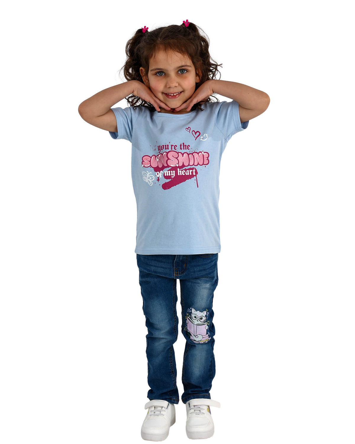 Short Sleeve You're The Sunshine Graphic Print T-Shirt