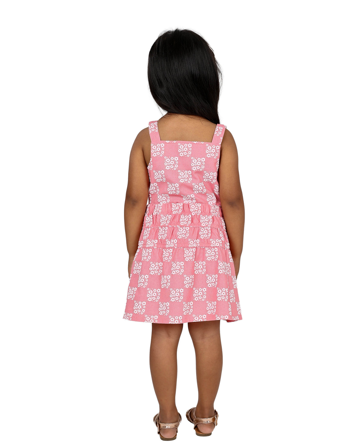 Sleeveless Peplum Top and Skirt Set