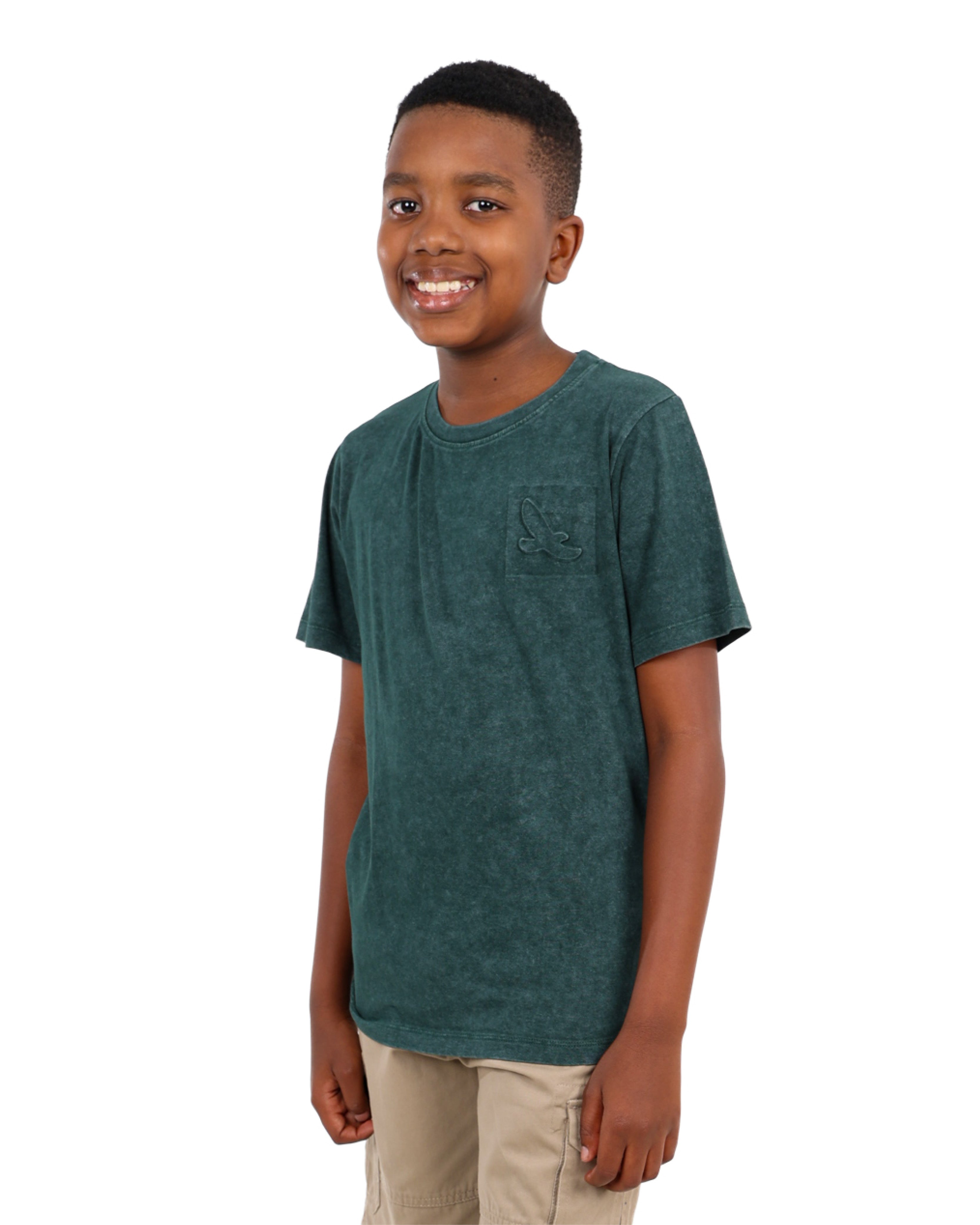 Short Sleeve Embossed Radar T-Shirt