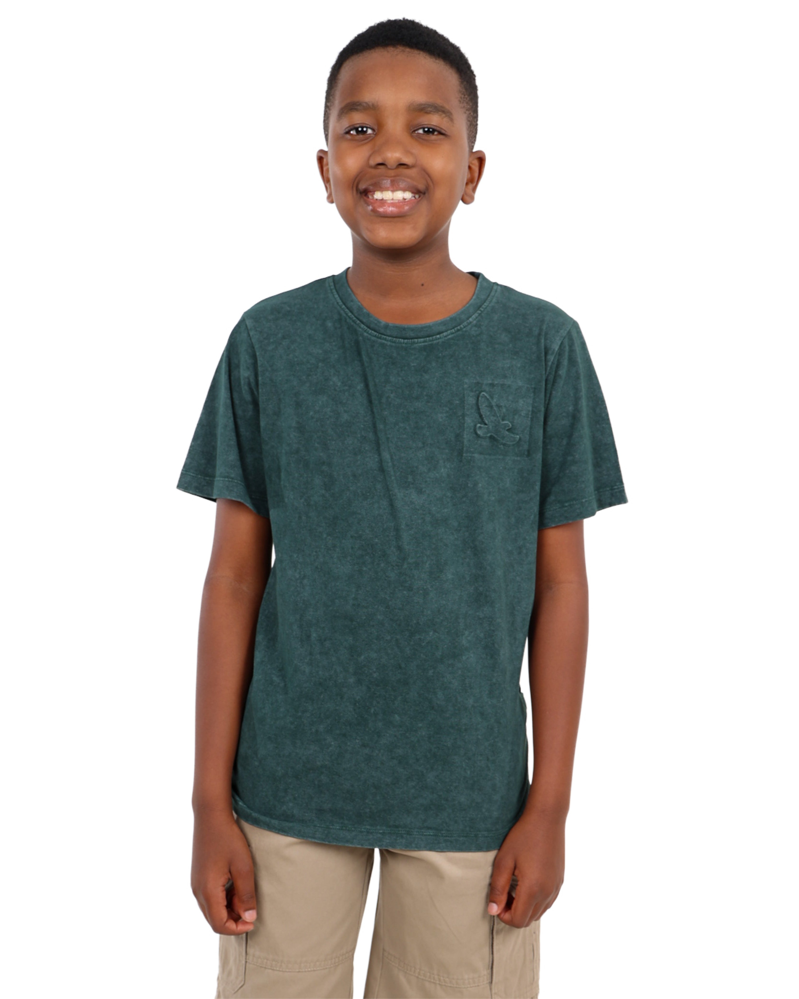 Short Sleeve Embossed Radar T-Shirt