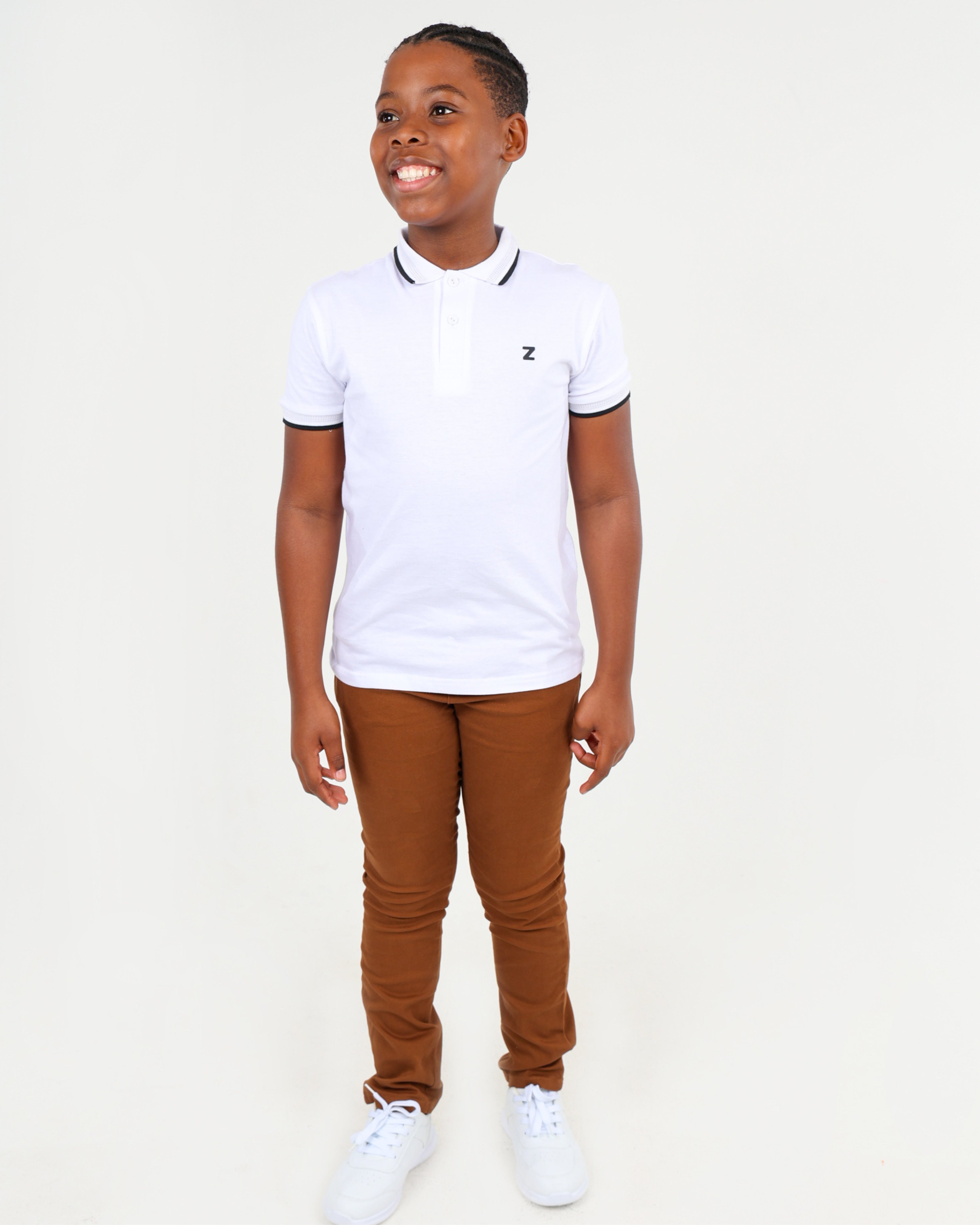 Boys Short Sleeve Golfer