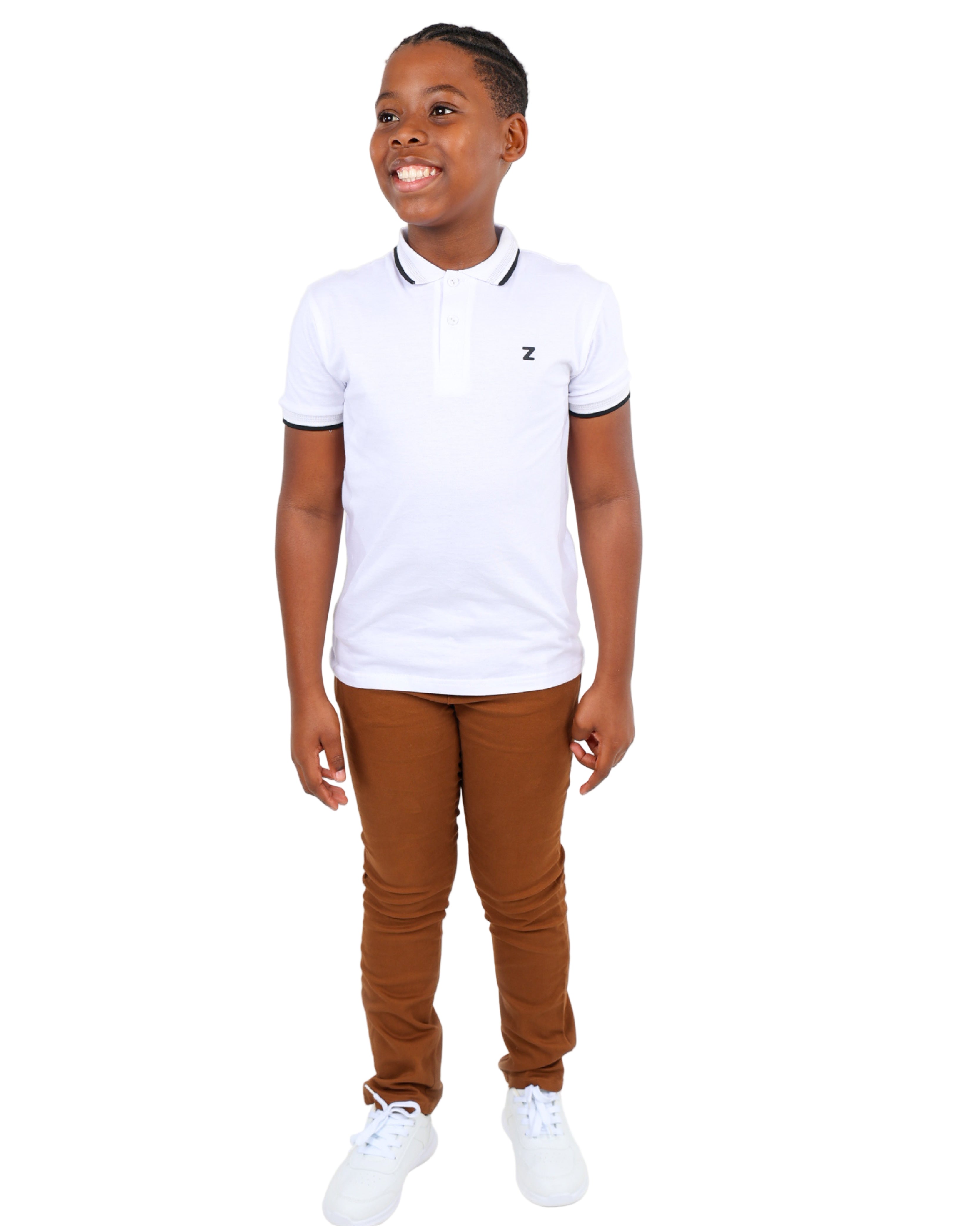 Short Sleeve Striped Edge Golfer