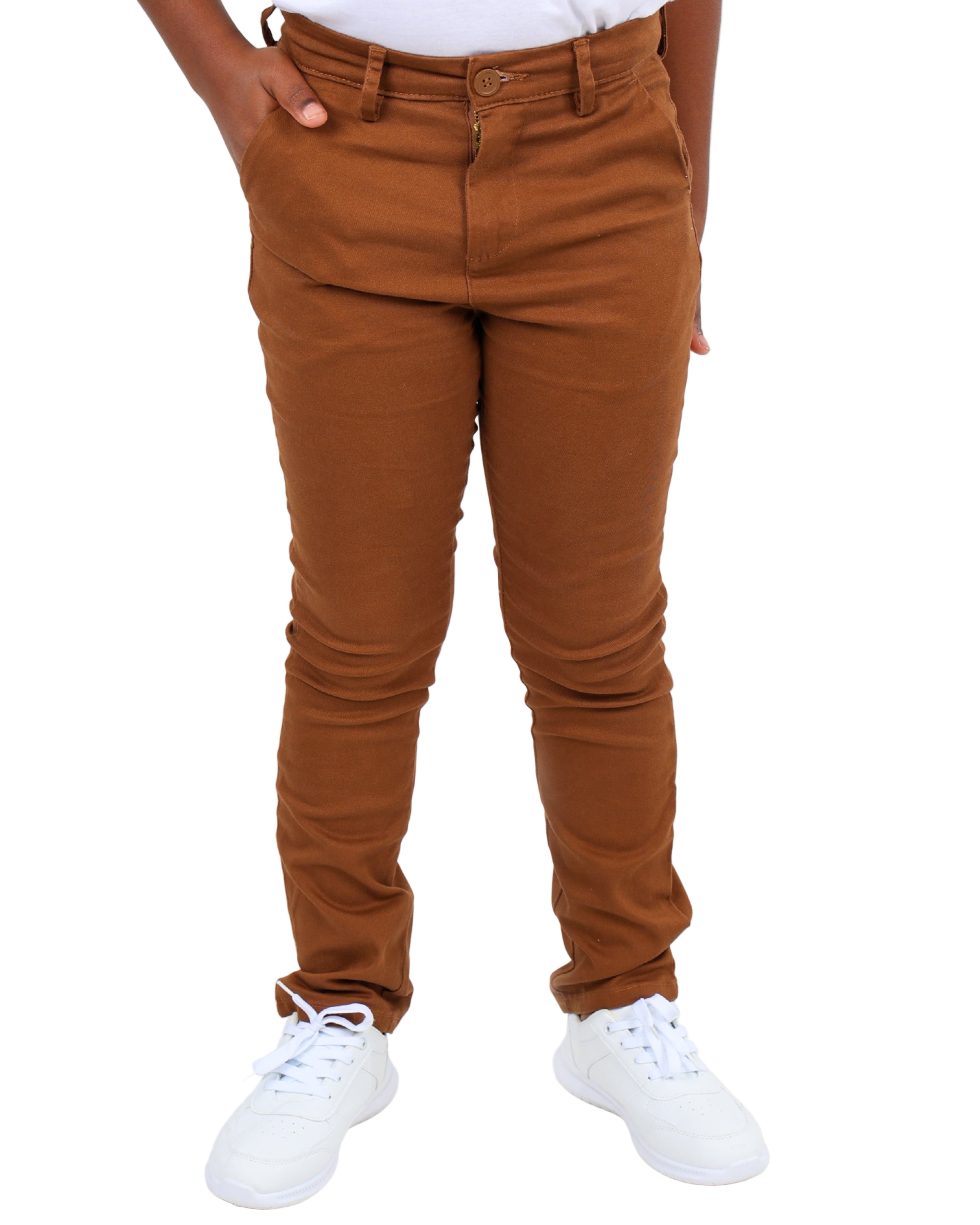 Tobacco Slim Fit Chinos