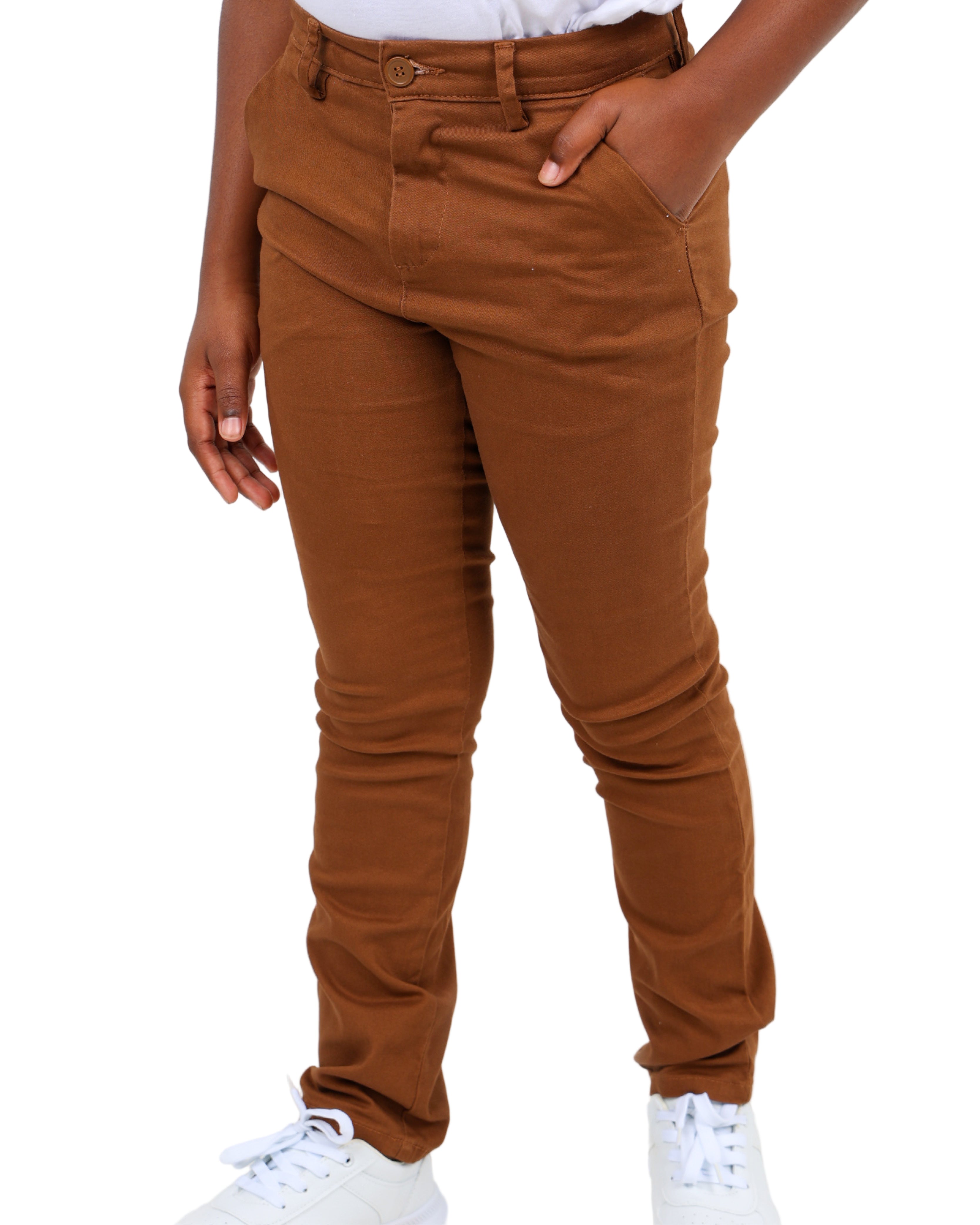 Tobacco Slim Fit Chinos