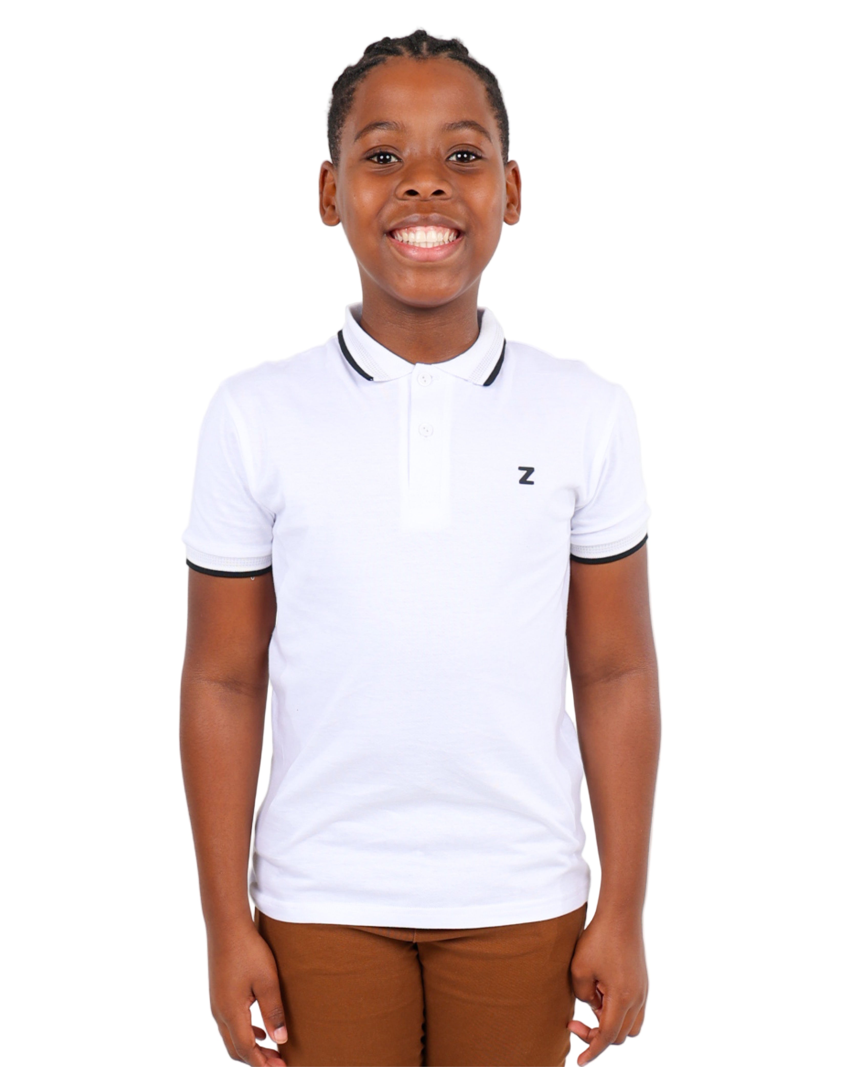 Short Sleeve Striped Edge Golfer