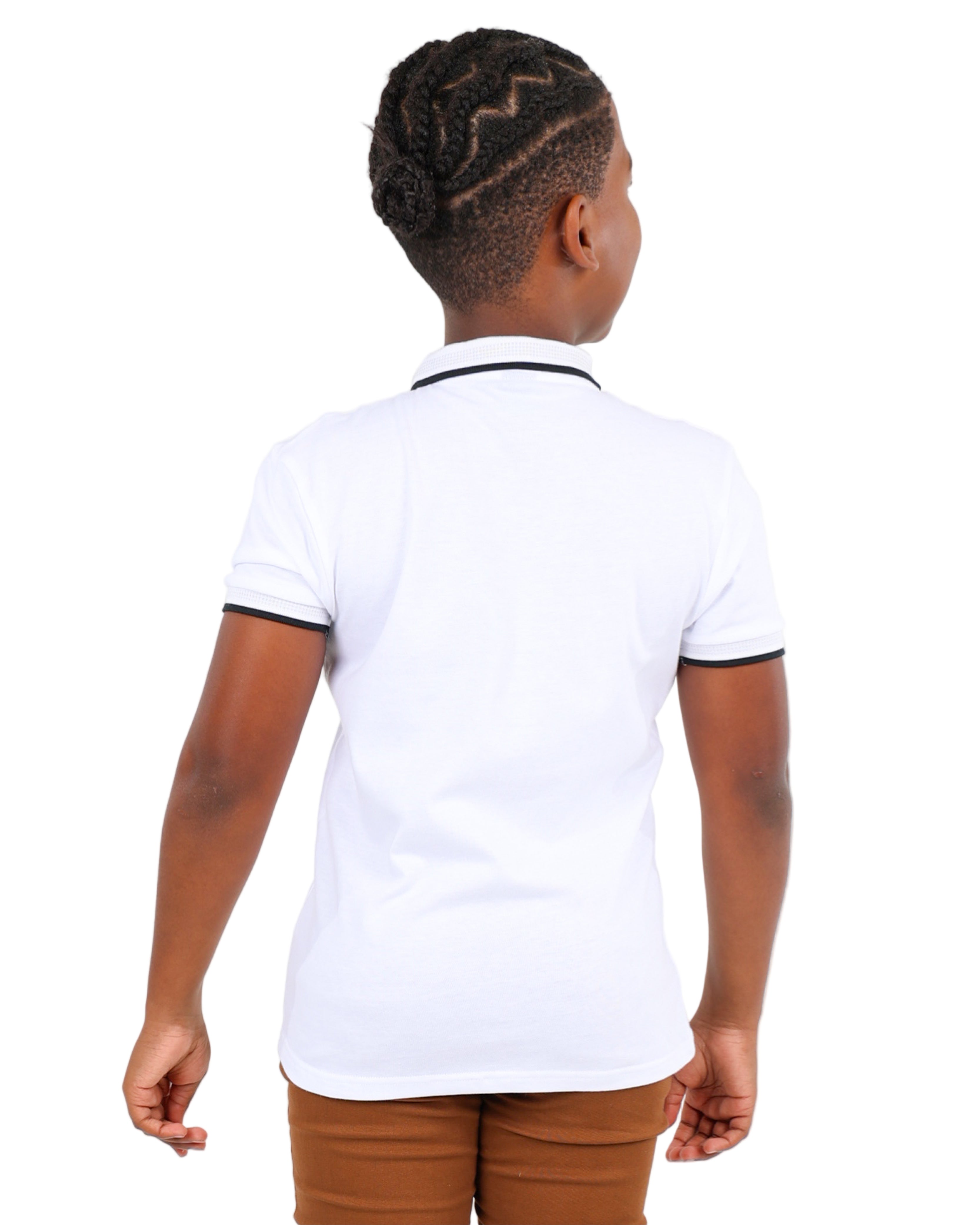 Short Sleeve Striped Edge Golfer