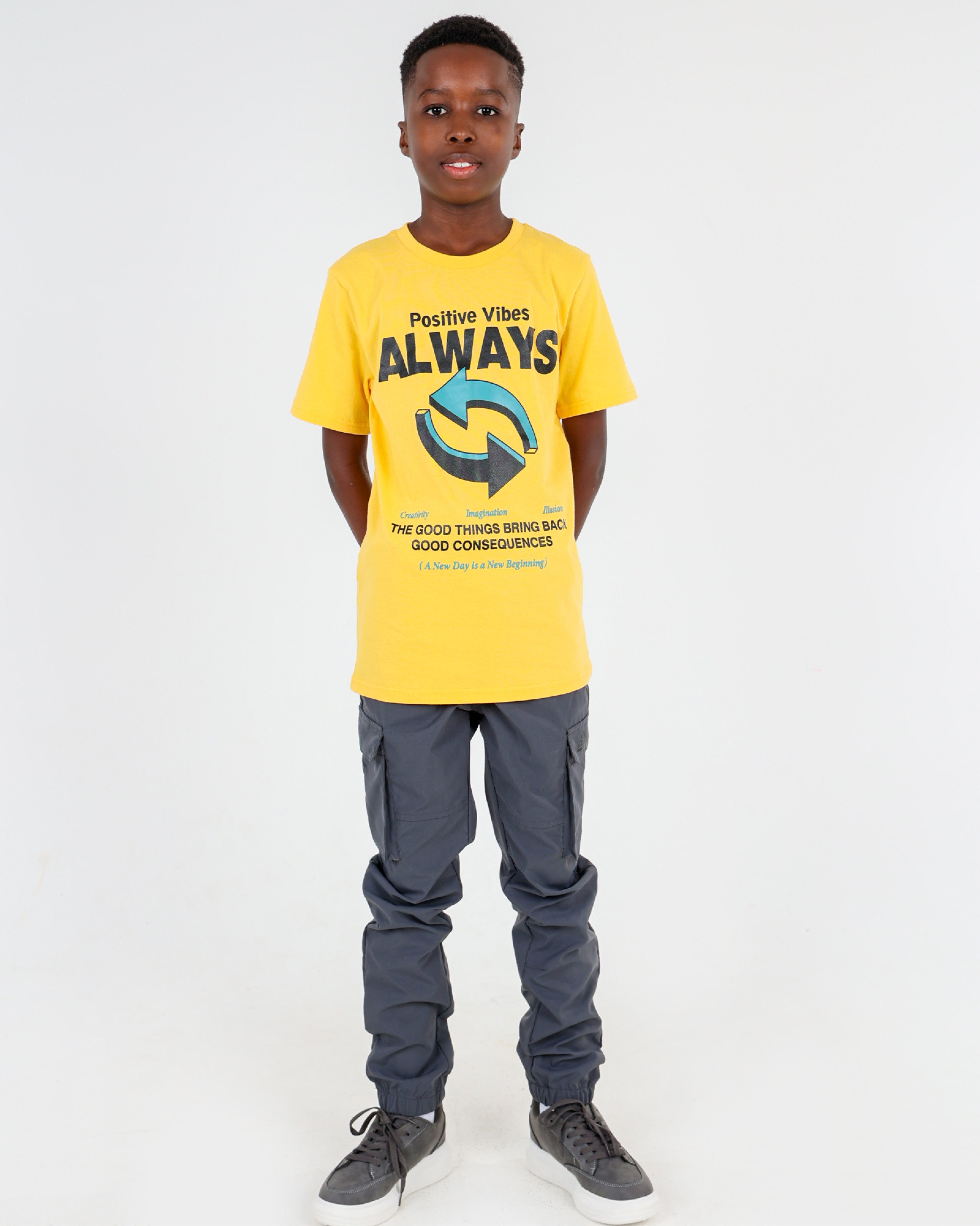 Boys Positive Vibes T-Shirt