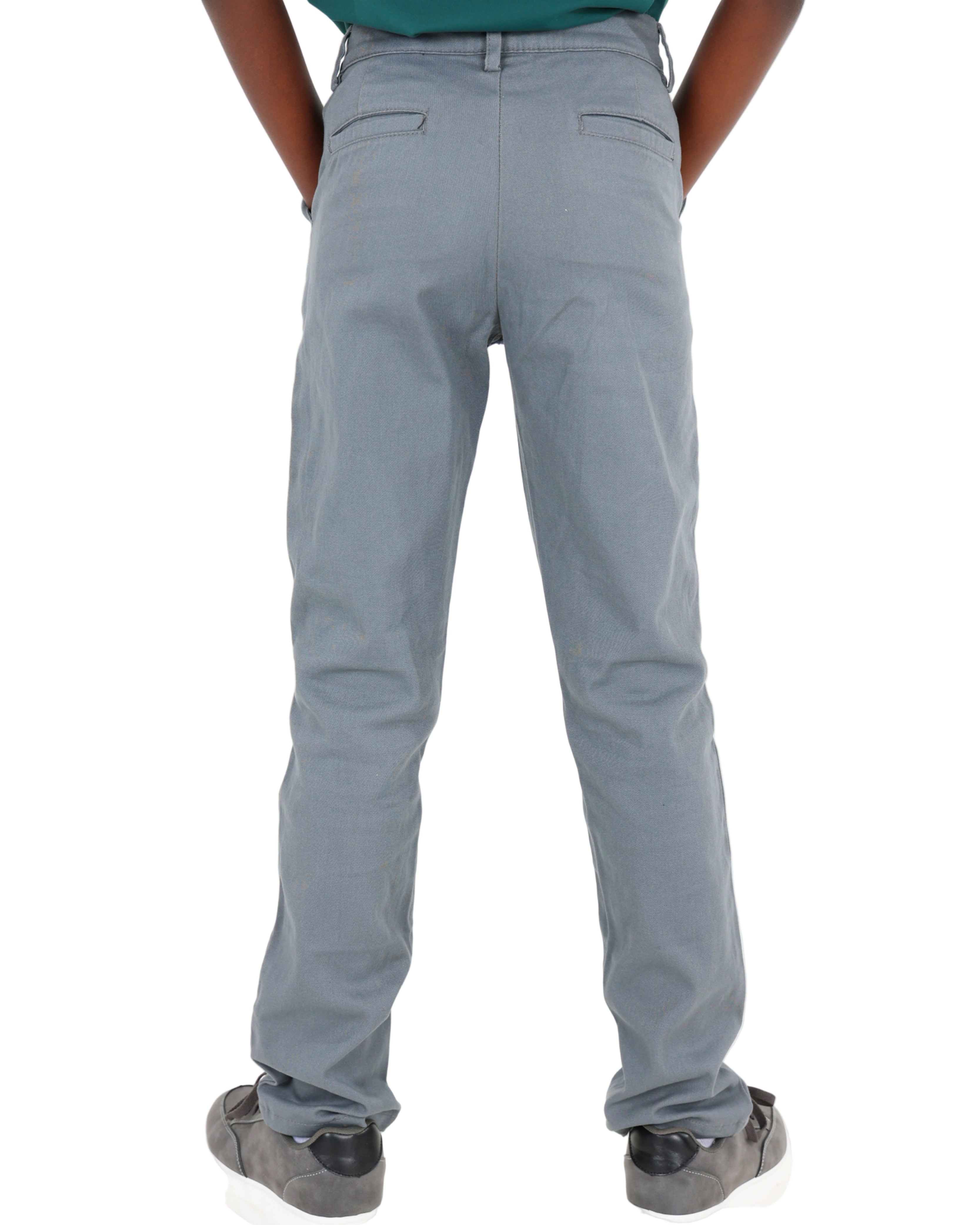 Grey Slim Fit Chinos