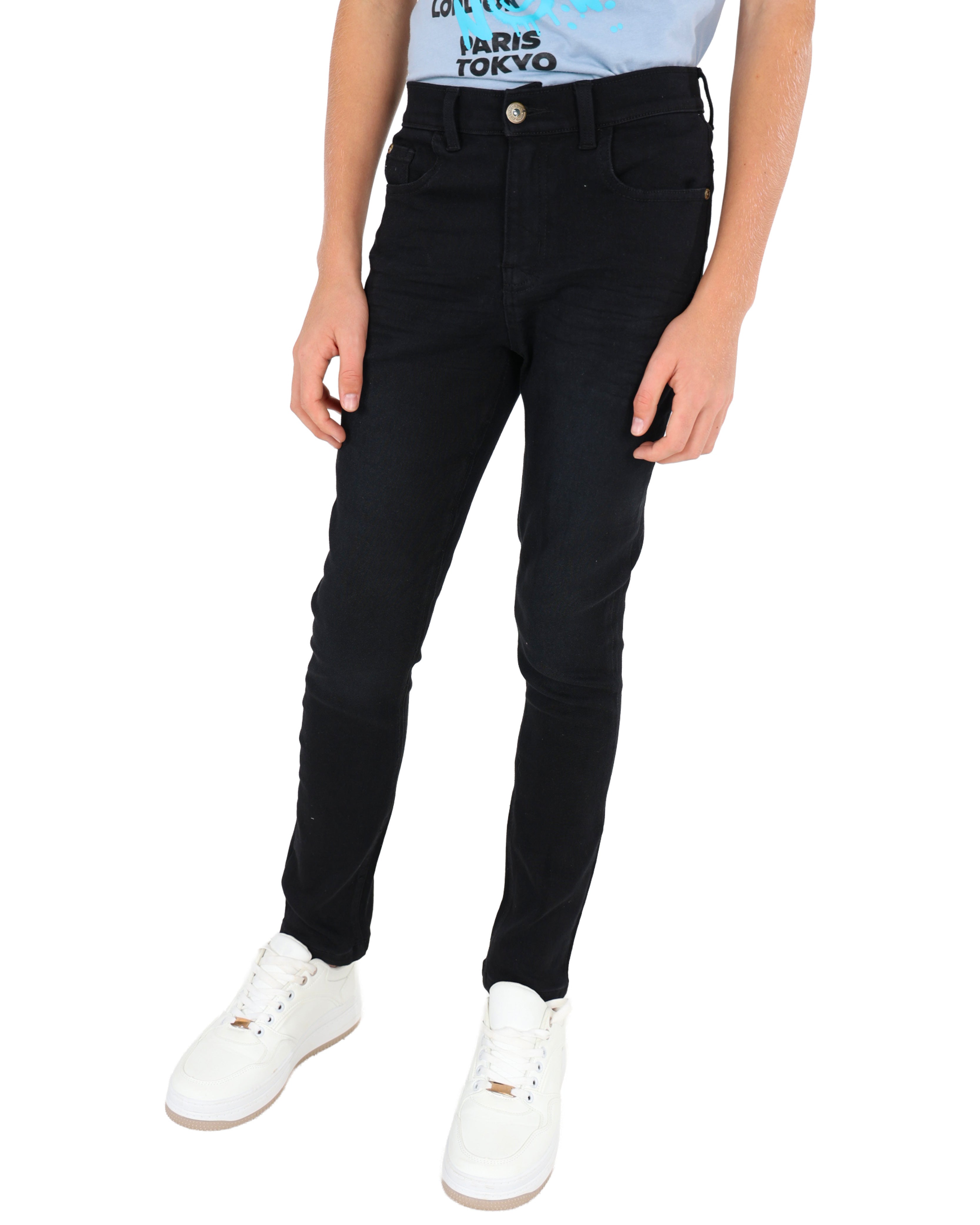 Black Skinny Fit Denim Jeans