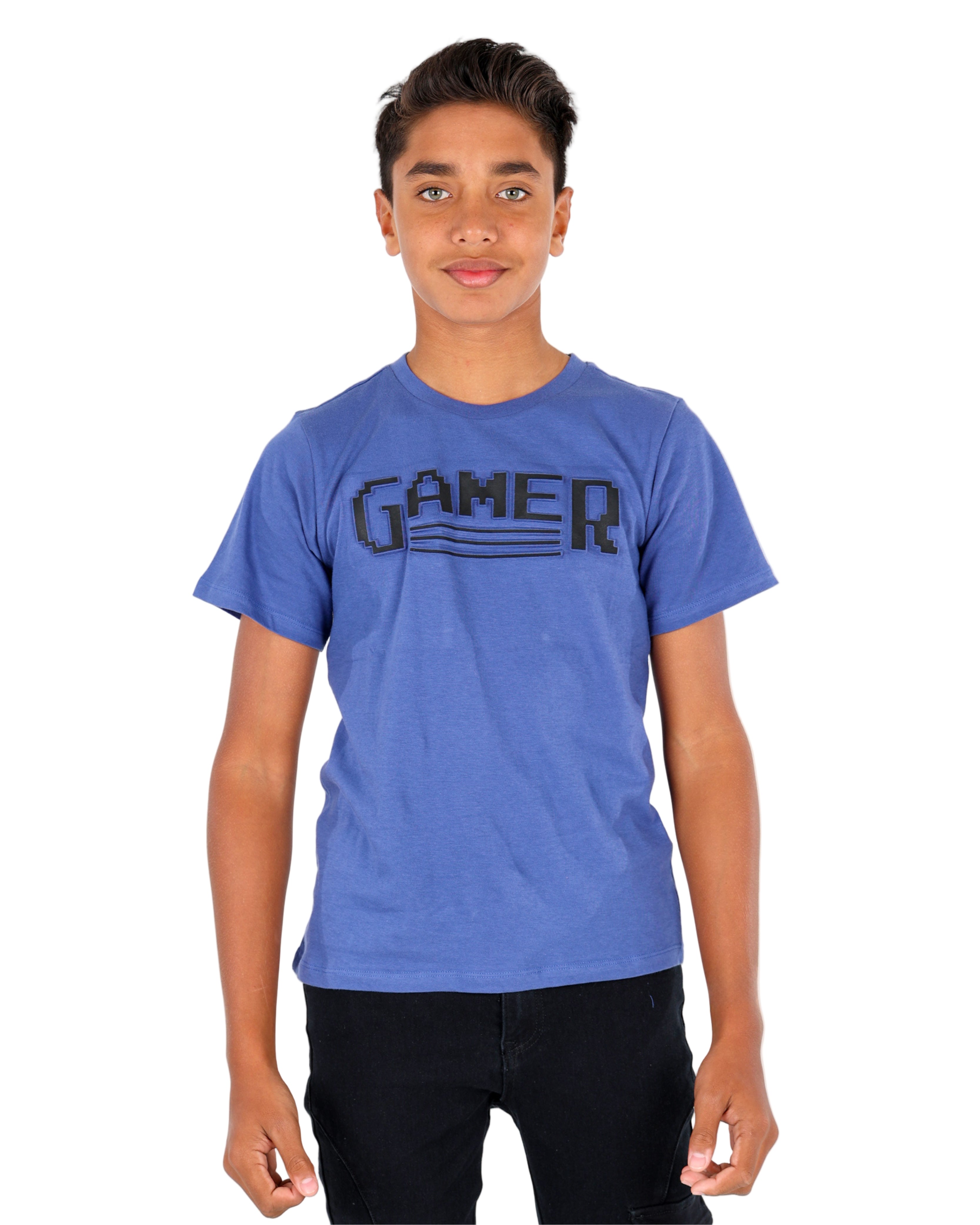 Embossed Gamer Short Sleeve T-Shirt