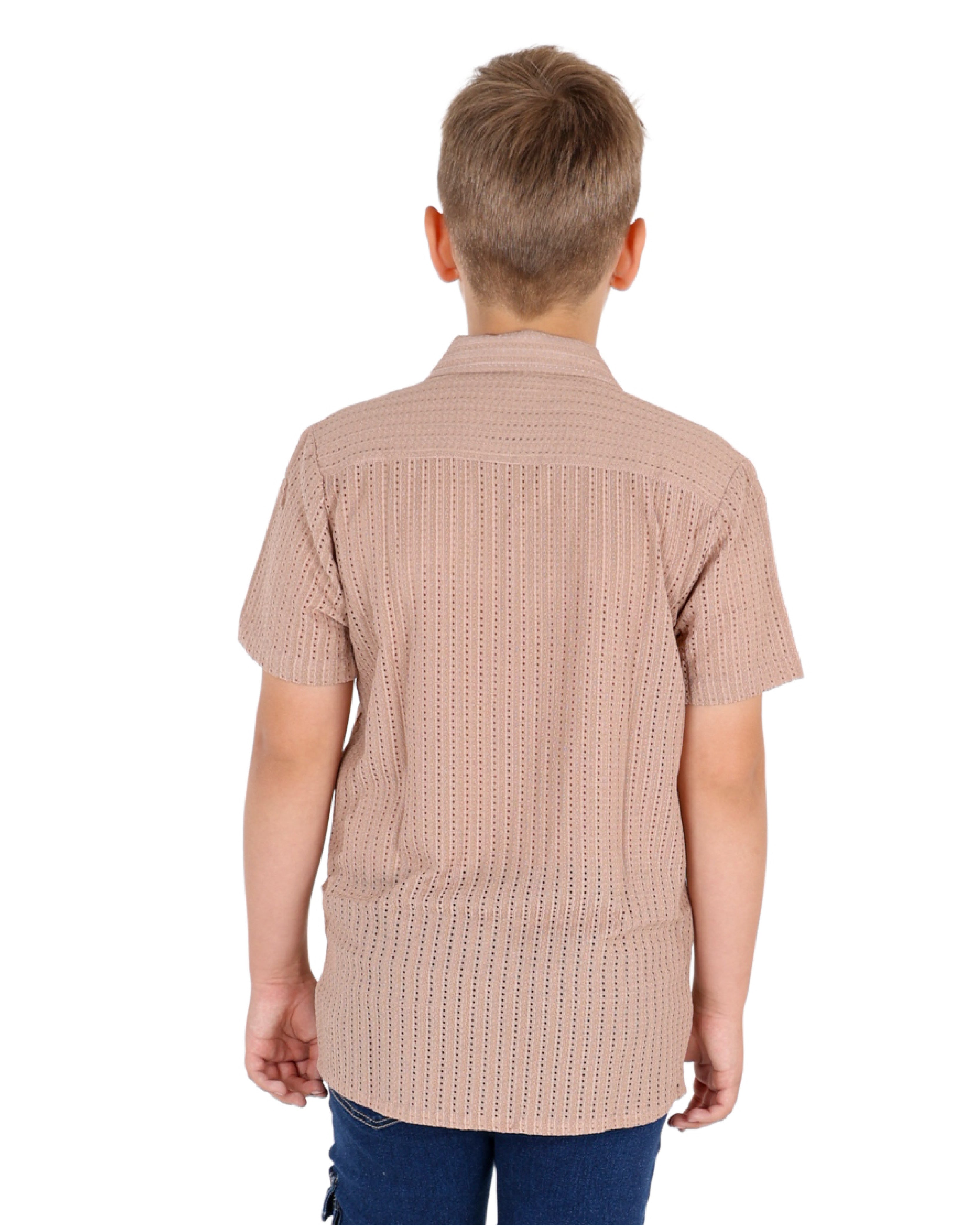 Embroidered Short Sleeve Shirt