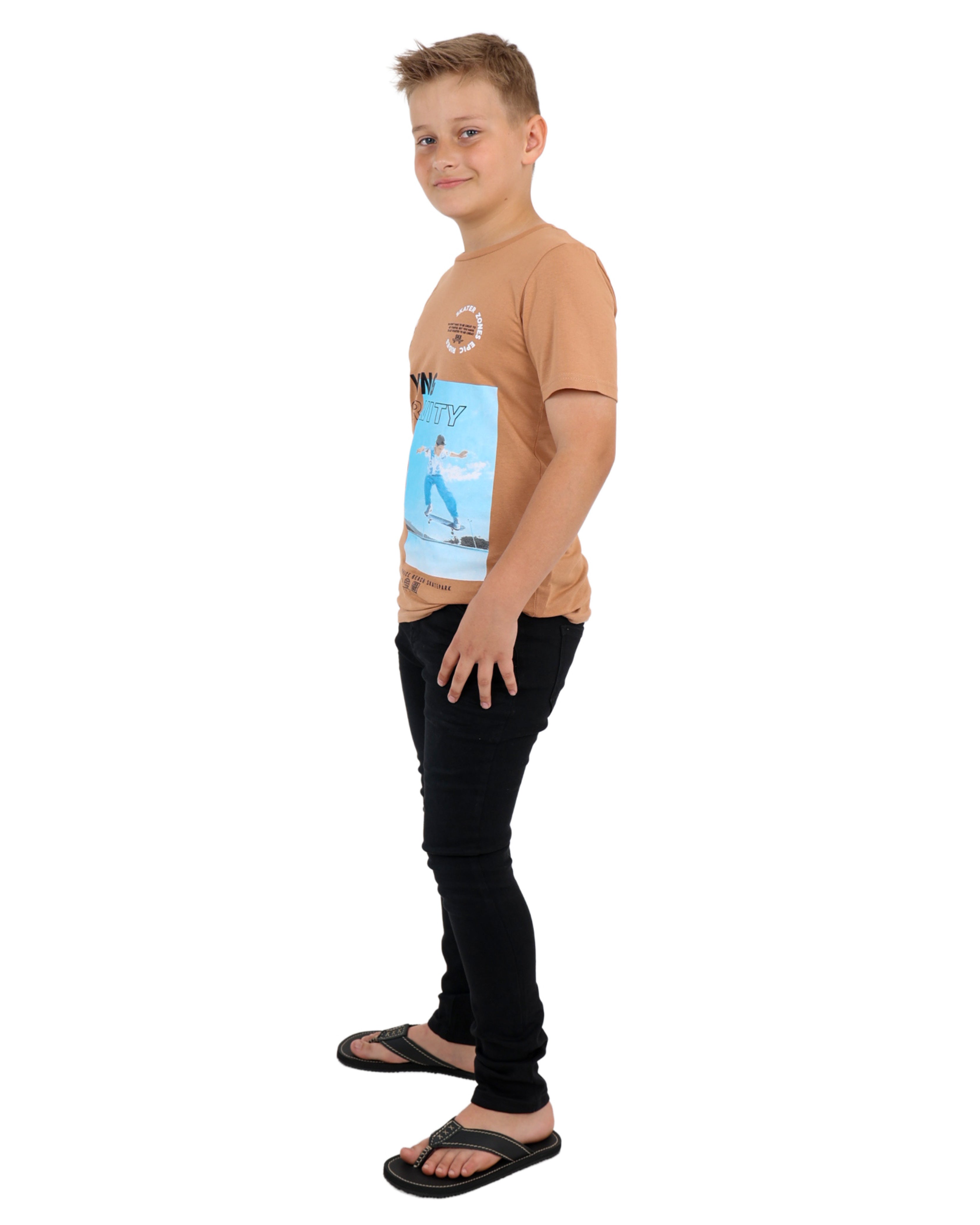 Short Sleeve Defying Gravity Graphic T-Shirt