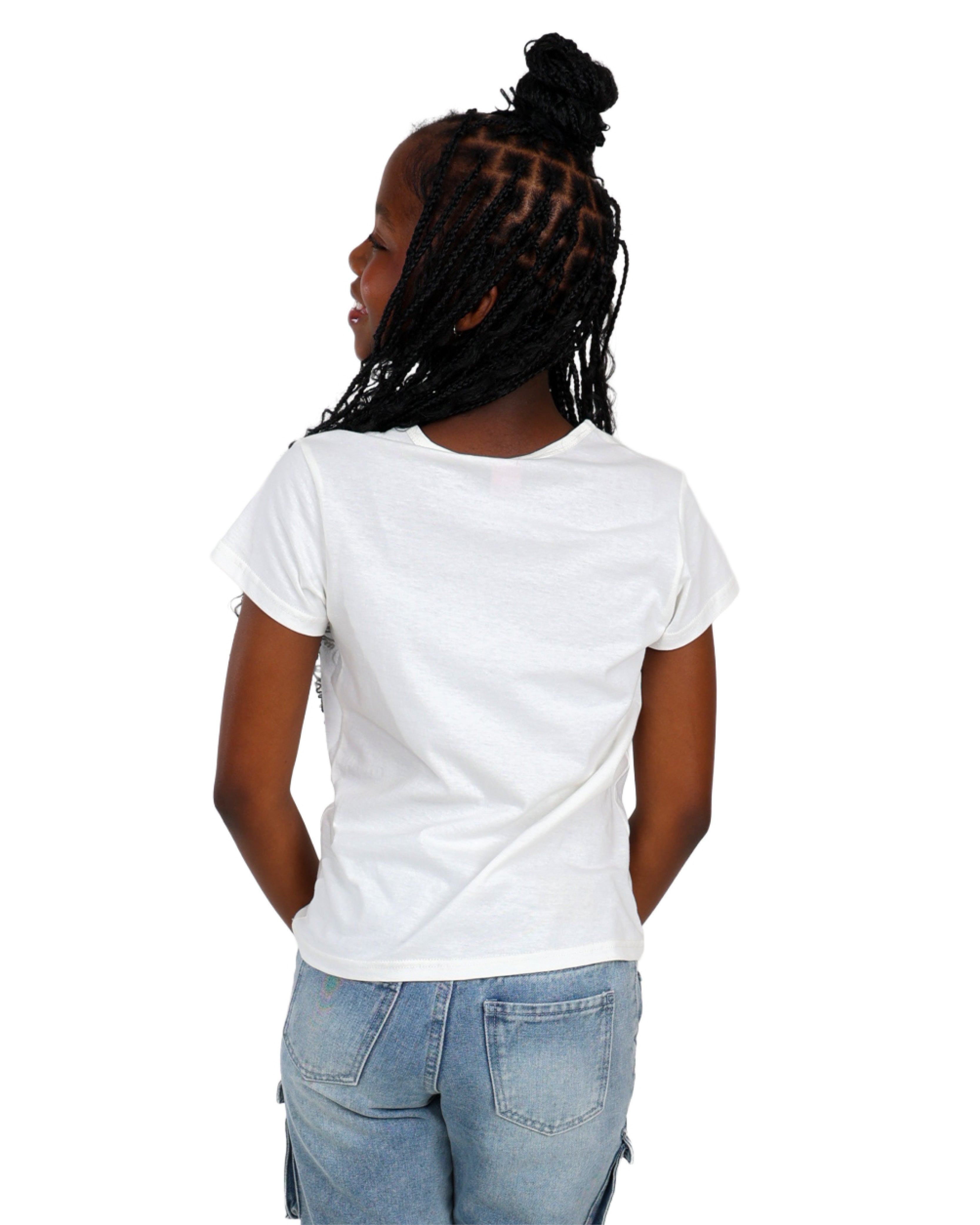 2 Pack Tropical Princess & Good Times Always Graphic Short Sleeve T-Shirts