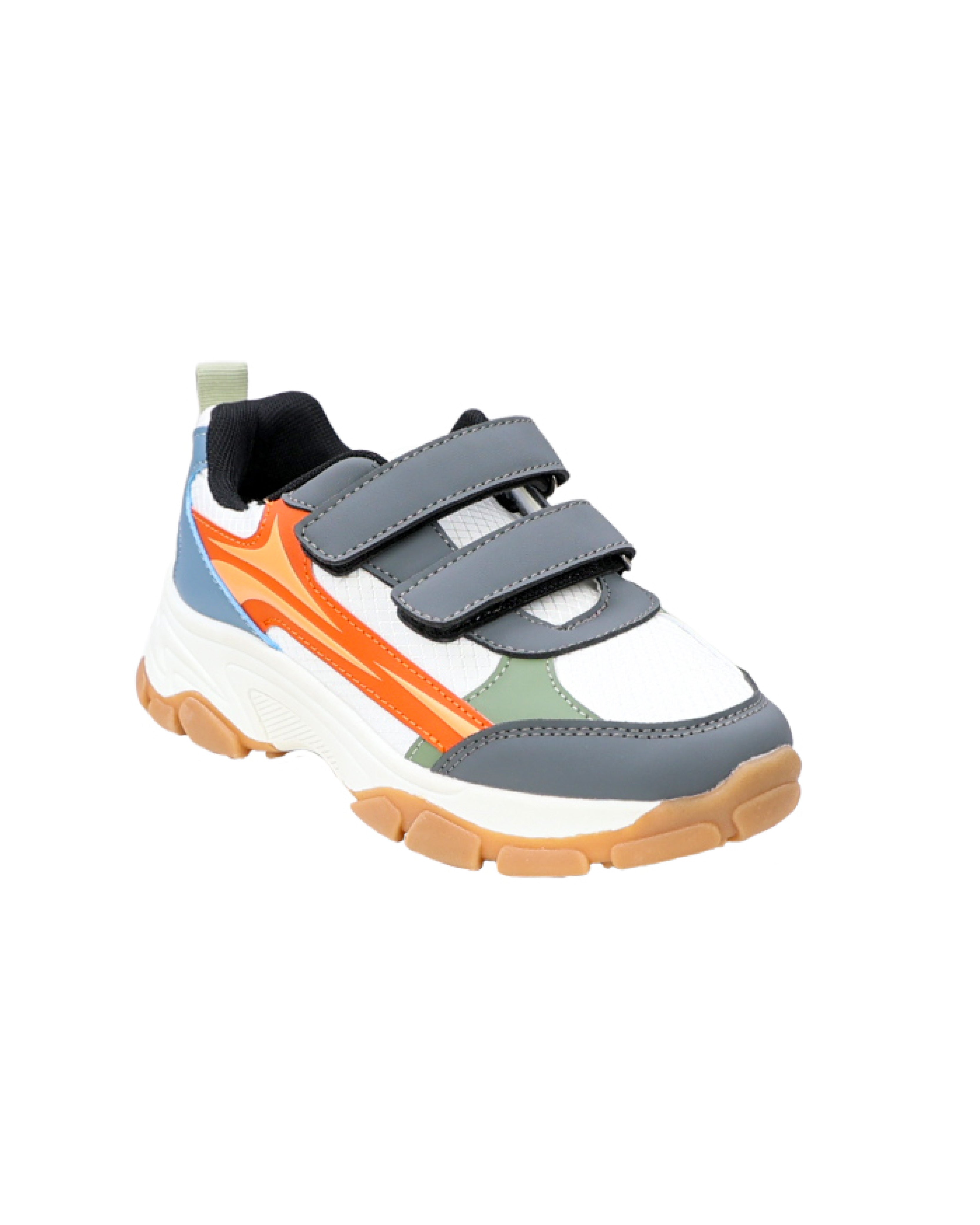 Small Boys Retro Orange Blaze Trainers