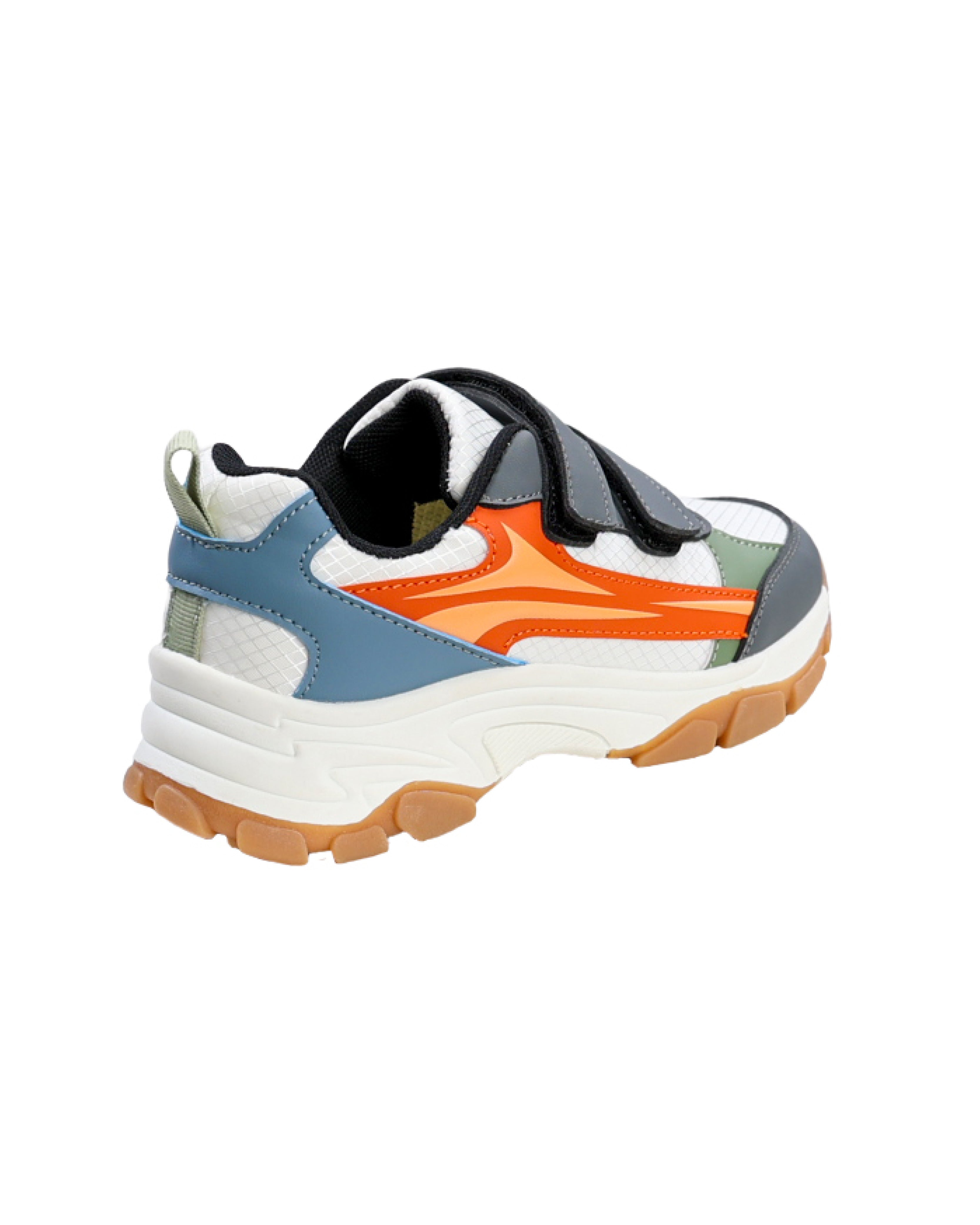 Small Boys Retro Orange Blaze Trainers