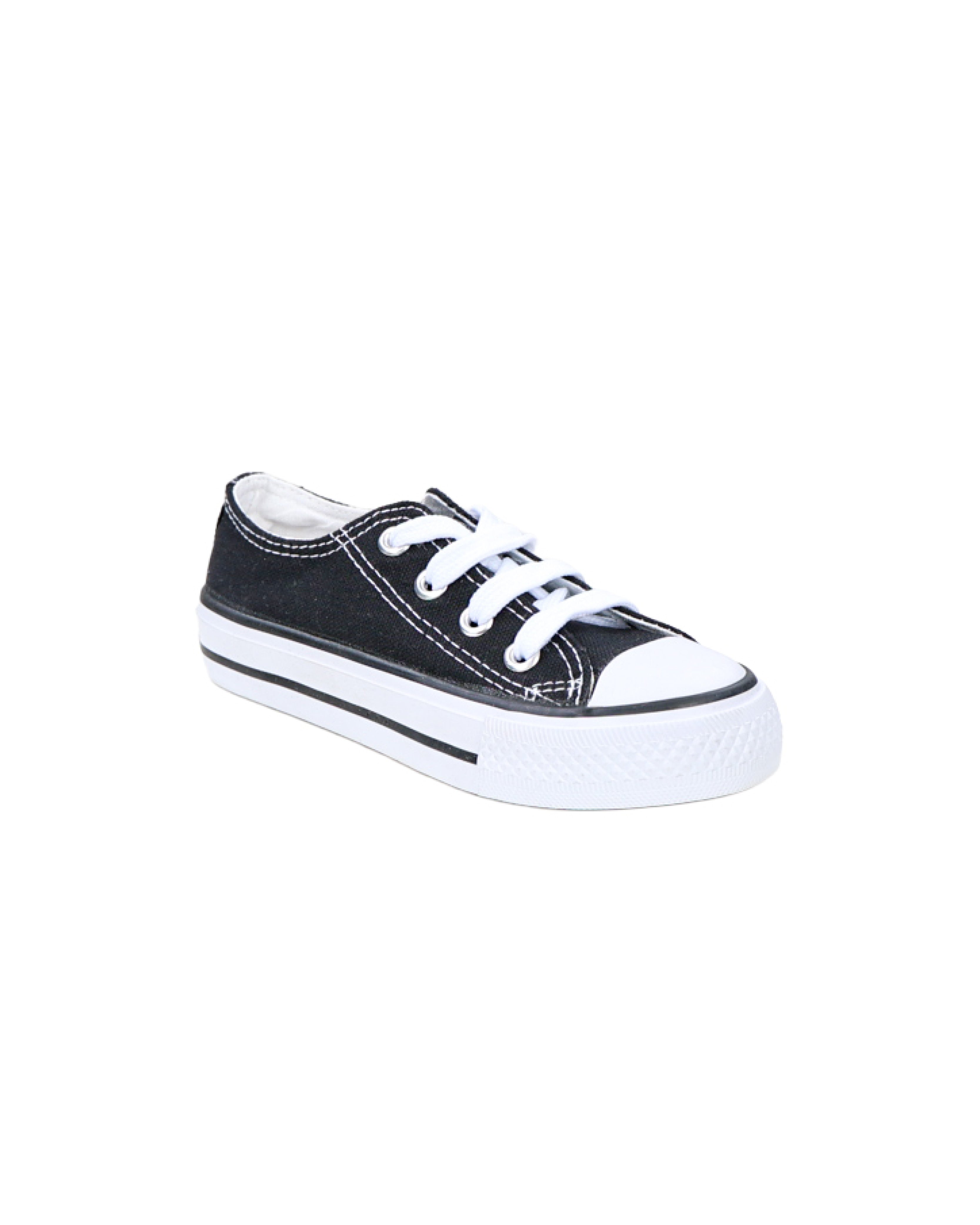 Big Boys Canvas Lace Up Sneaker