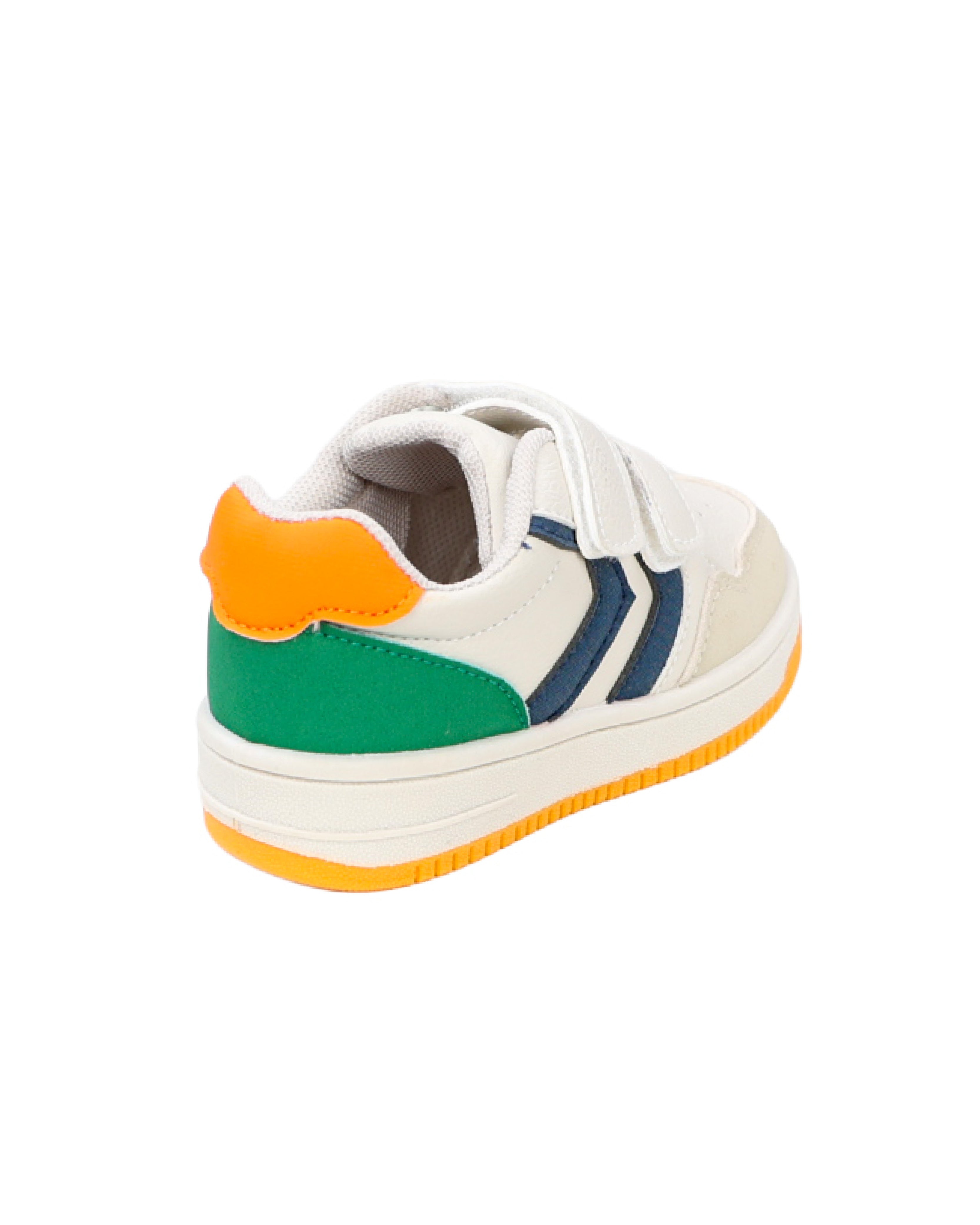 Boys Double Chevron Sneaker with Velcro Closure