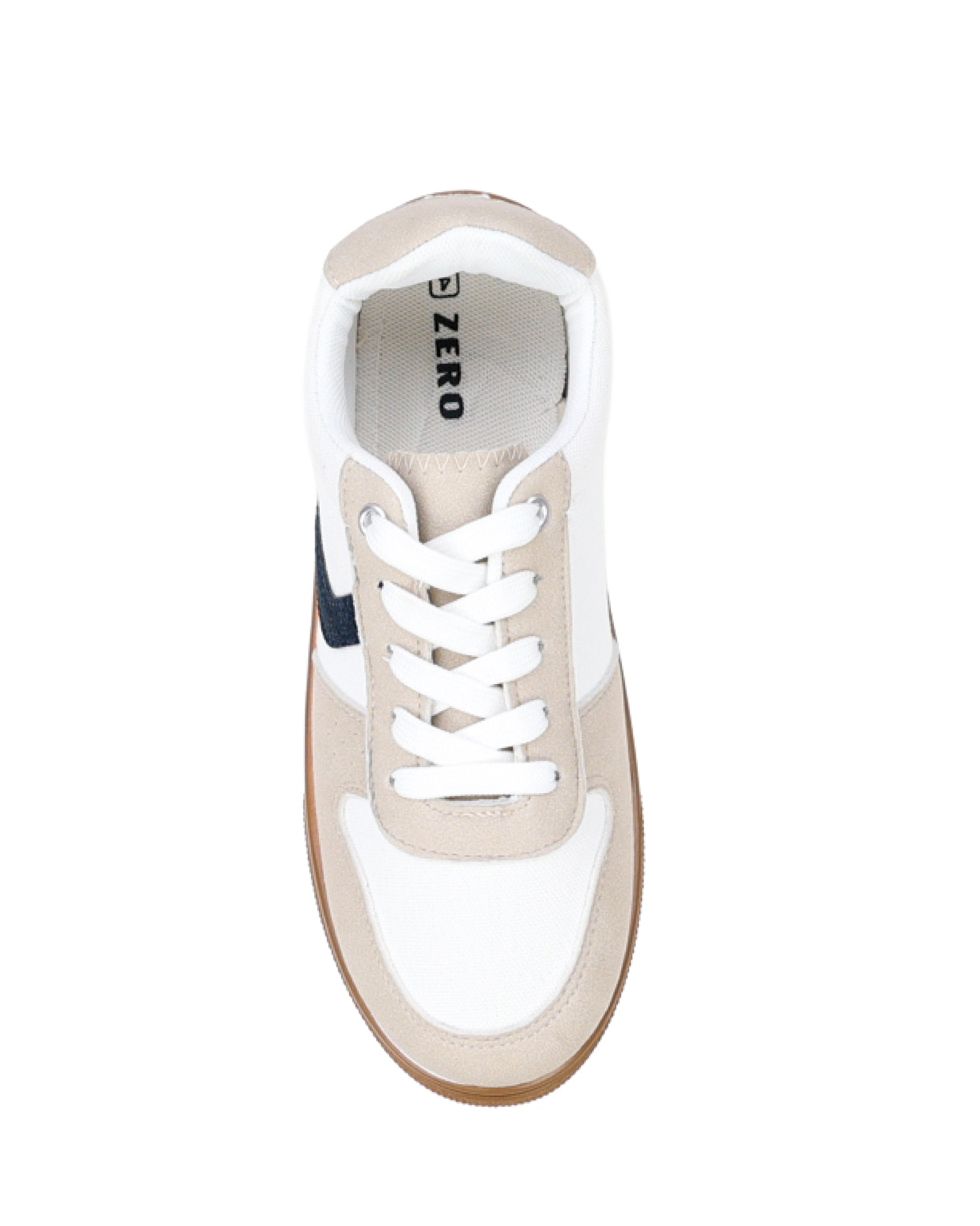 Boys Canvas Chevron Lace Up Sneaker