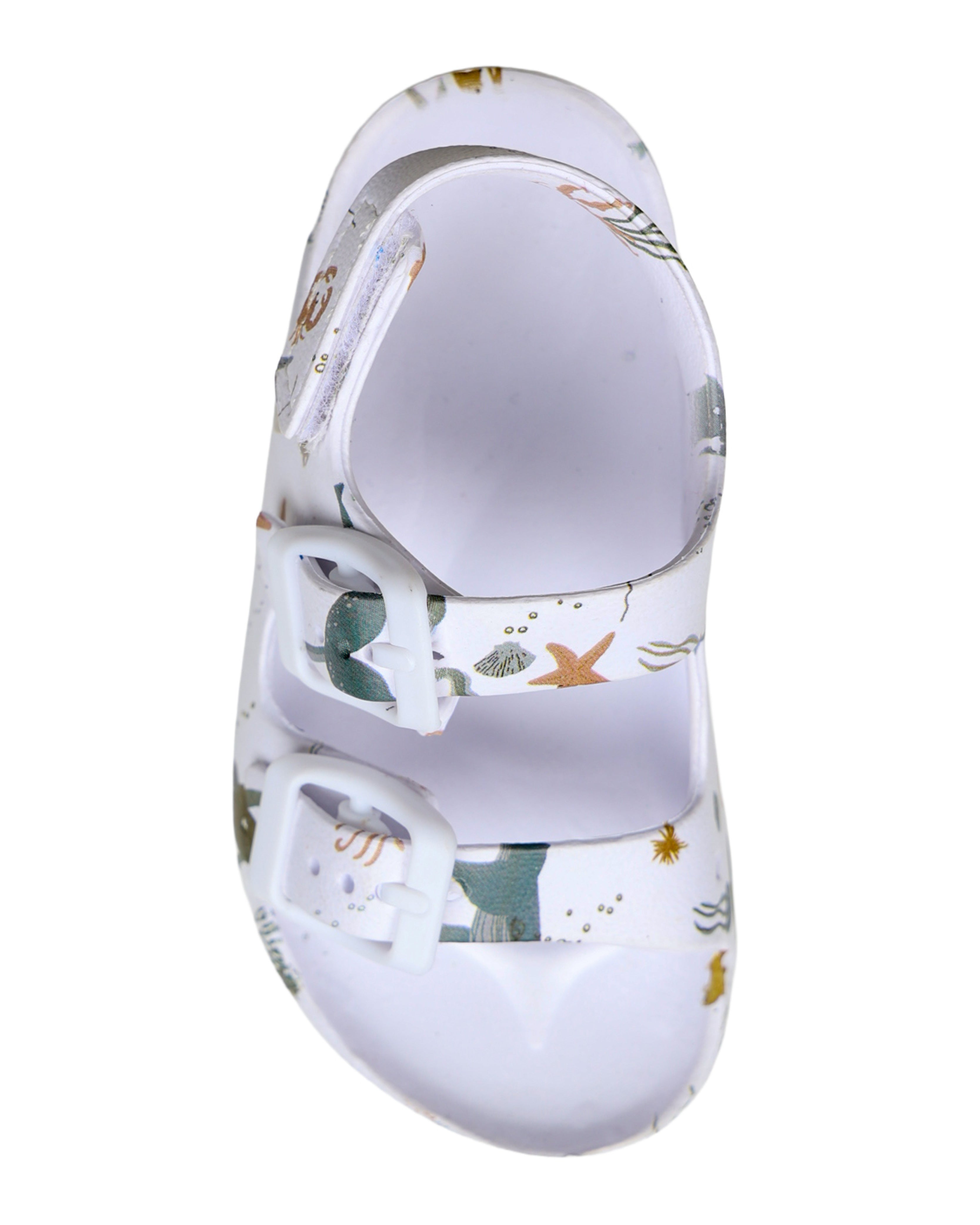 Boys Sea Creatures Double Buckle Slide Sandals