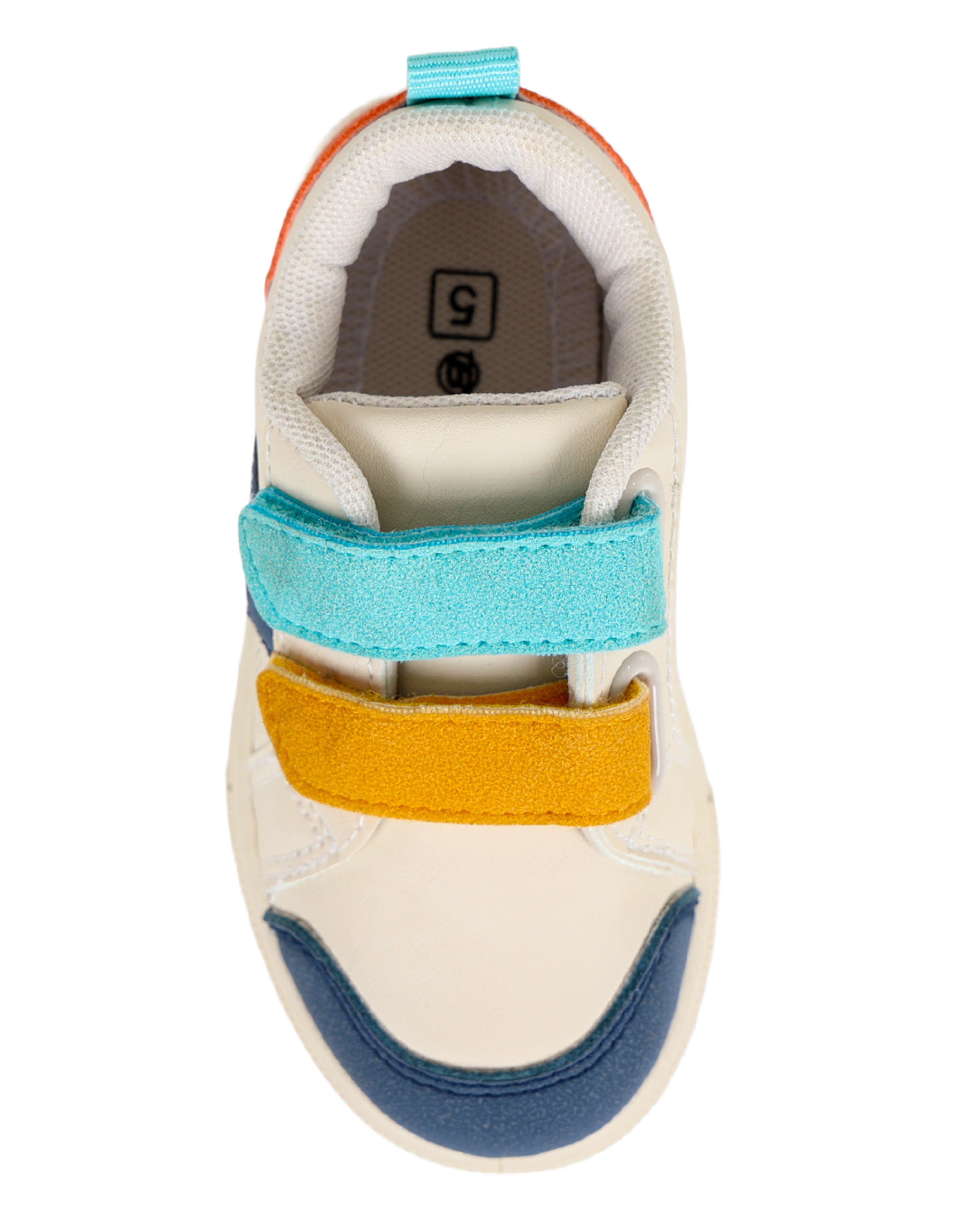 Boys Multi Colour Velcro Sneakers