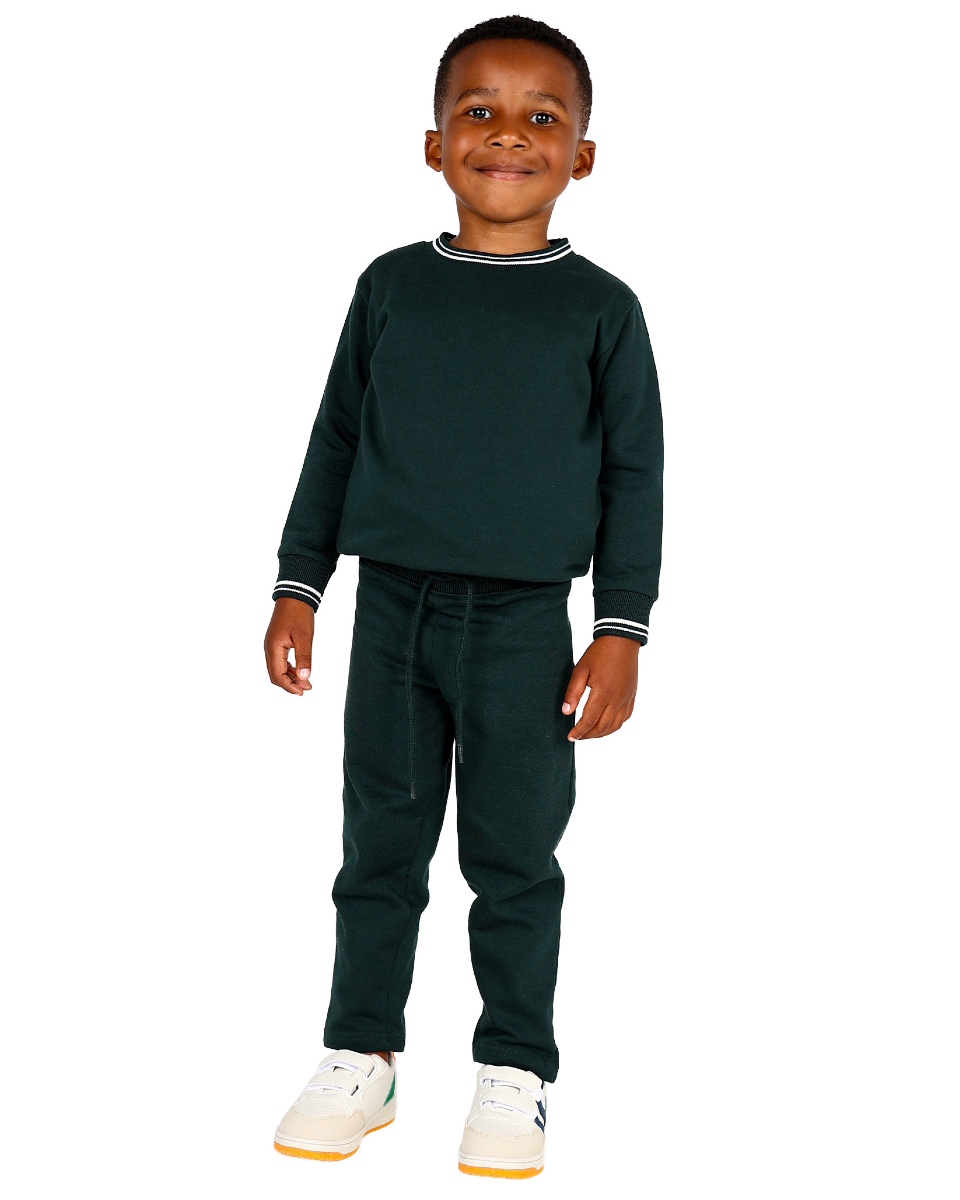 2 Pack Green & Red Trackpants