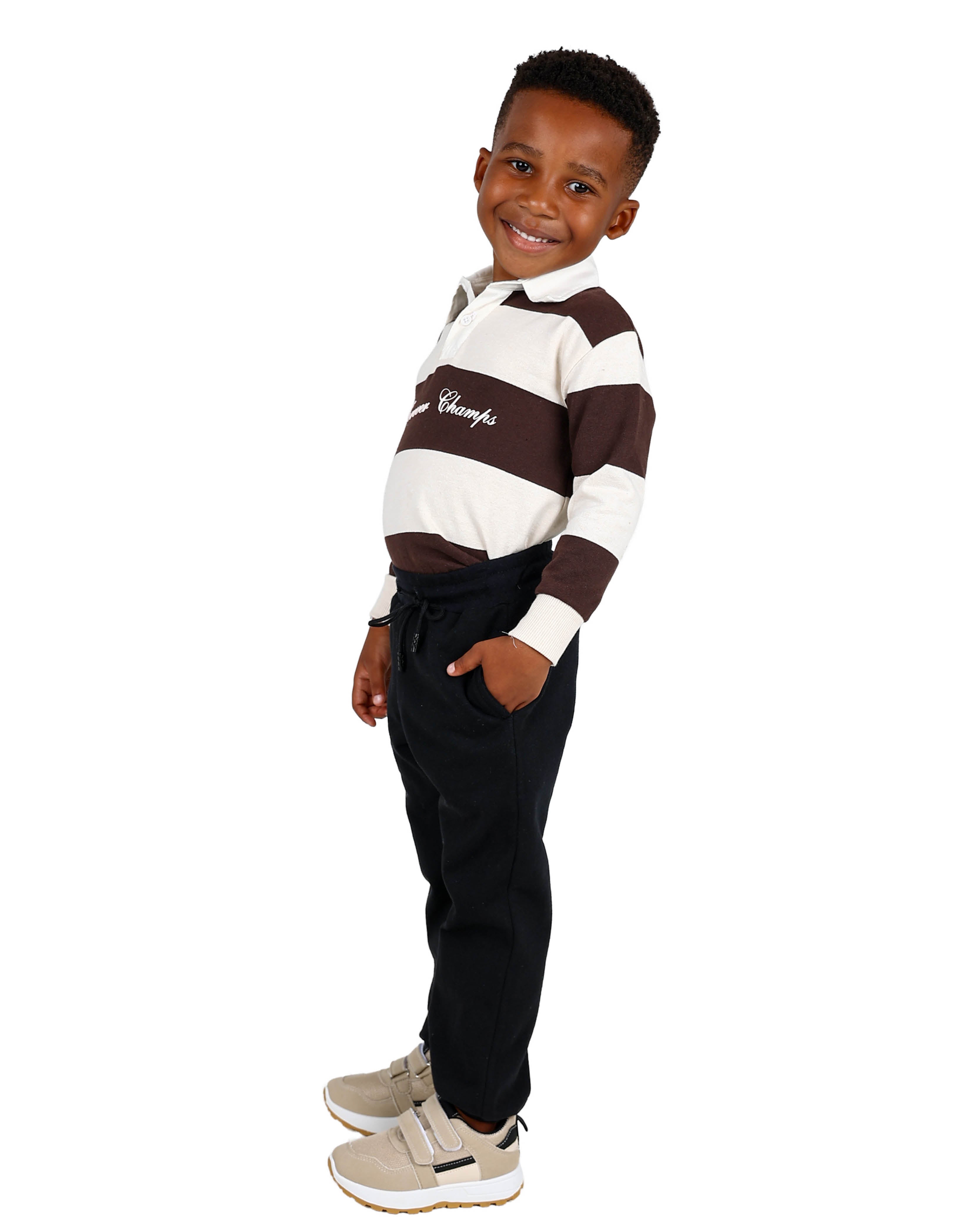 "Smiley Faces" Graphic Print Track Pants