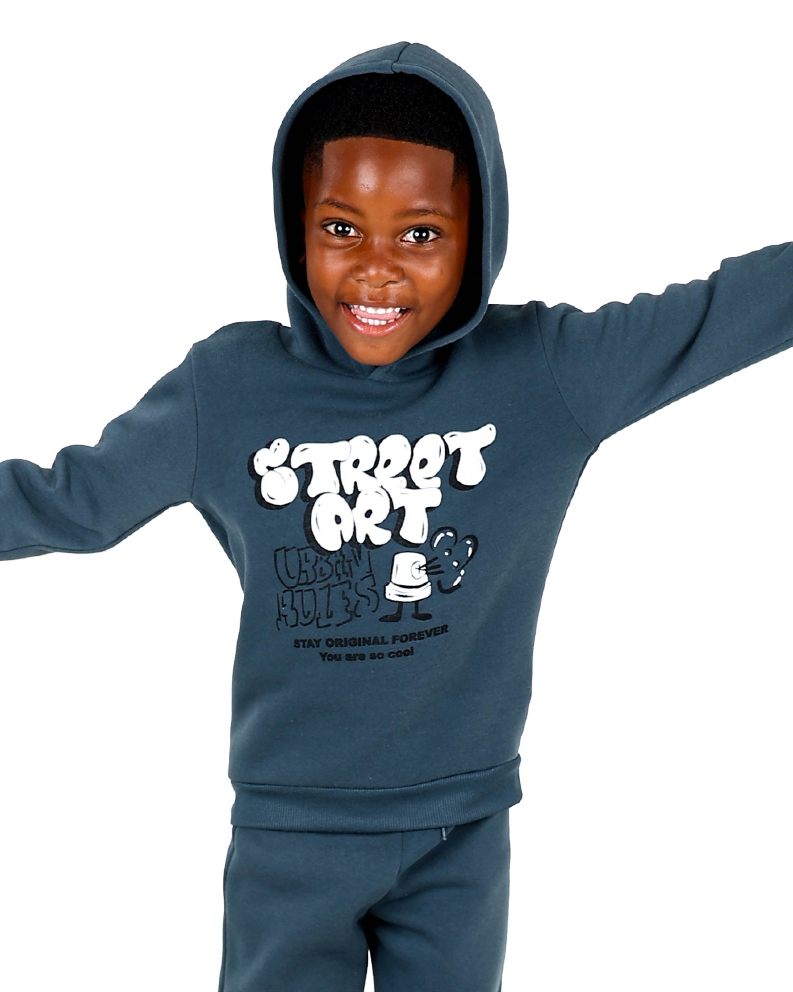 Street Art Graphic Print Tracksuit