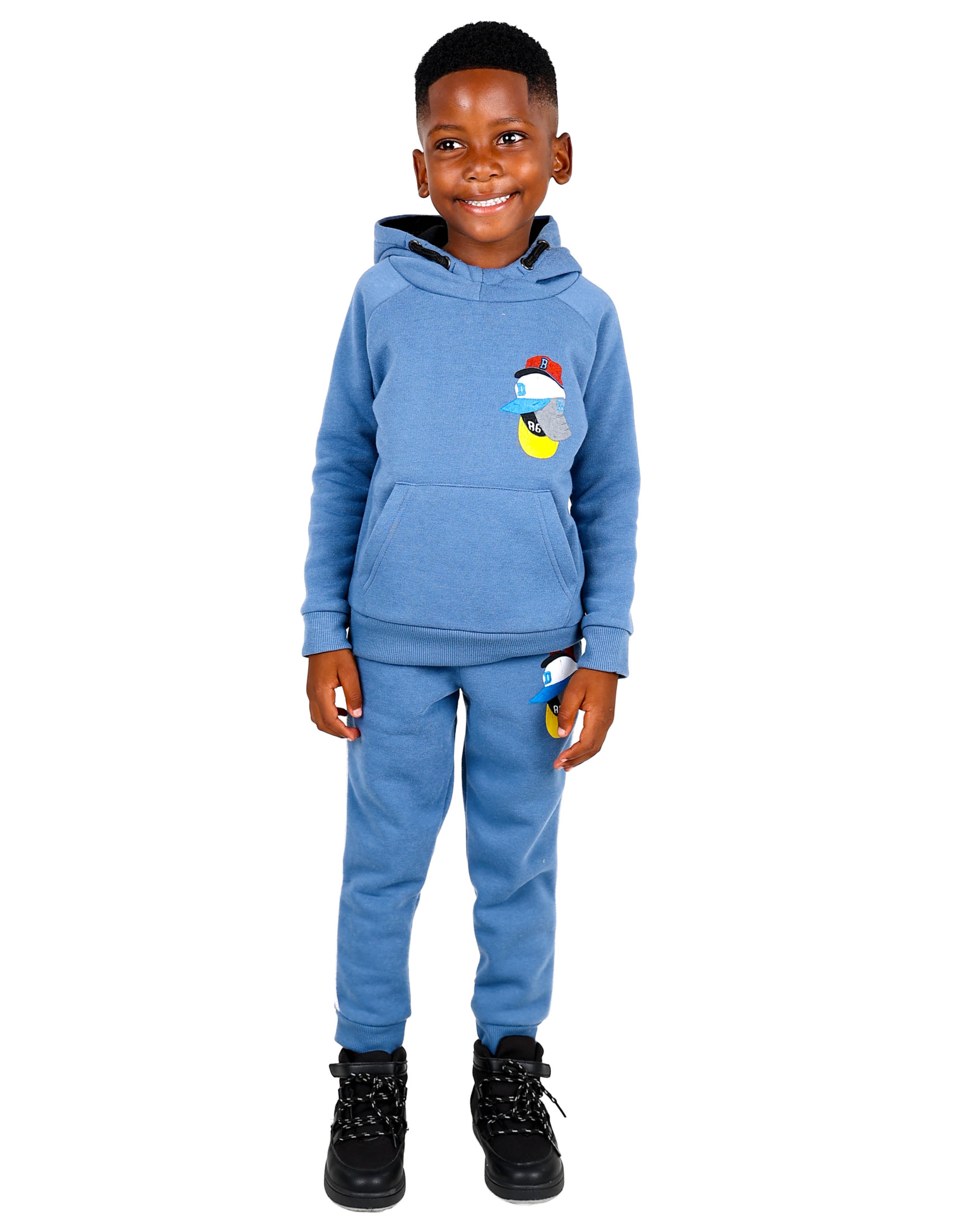Cap Stack Graphic Print Hoodie