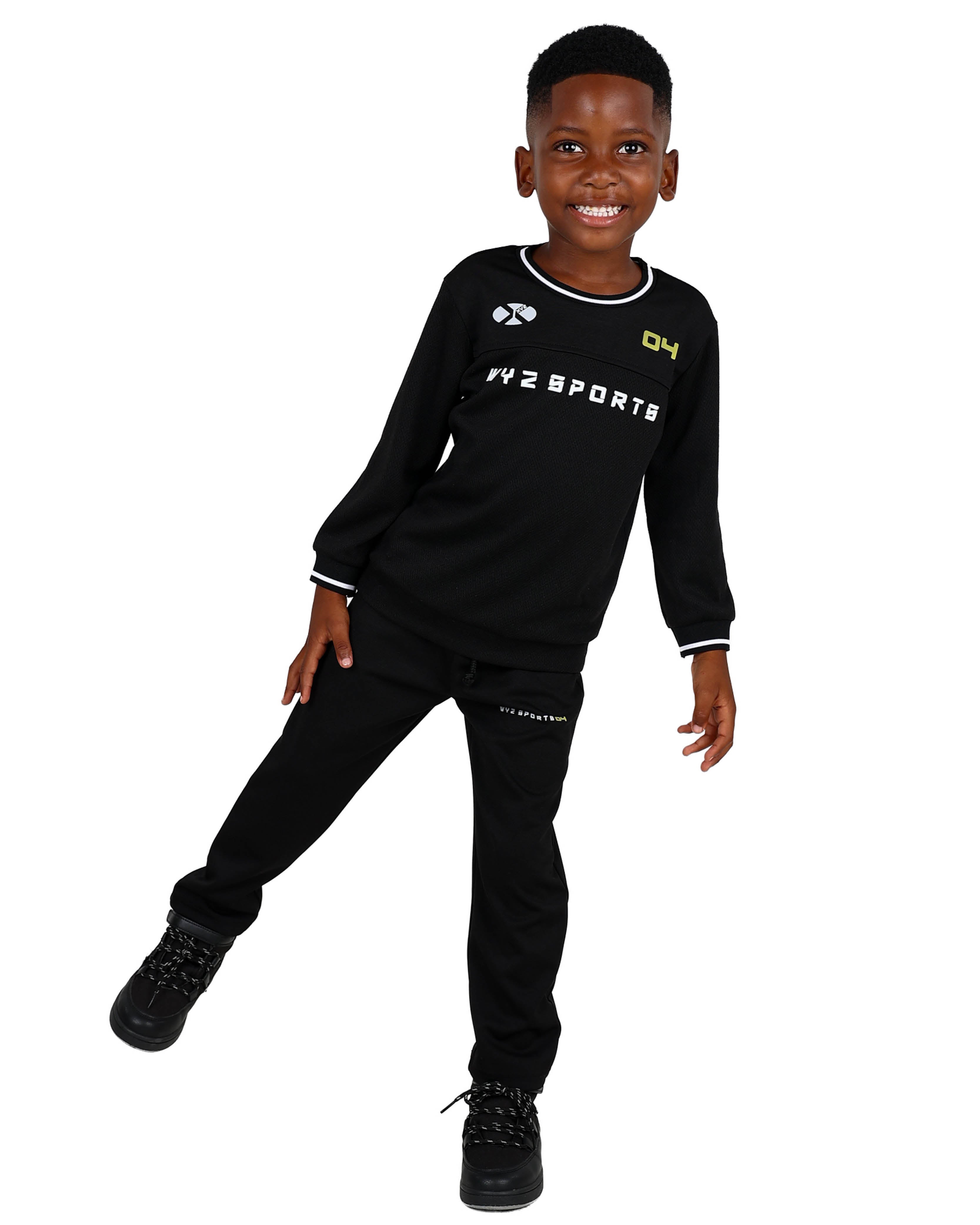 "WYZ Sports" Graphic Print Tracksuit