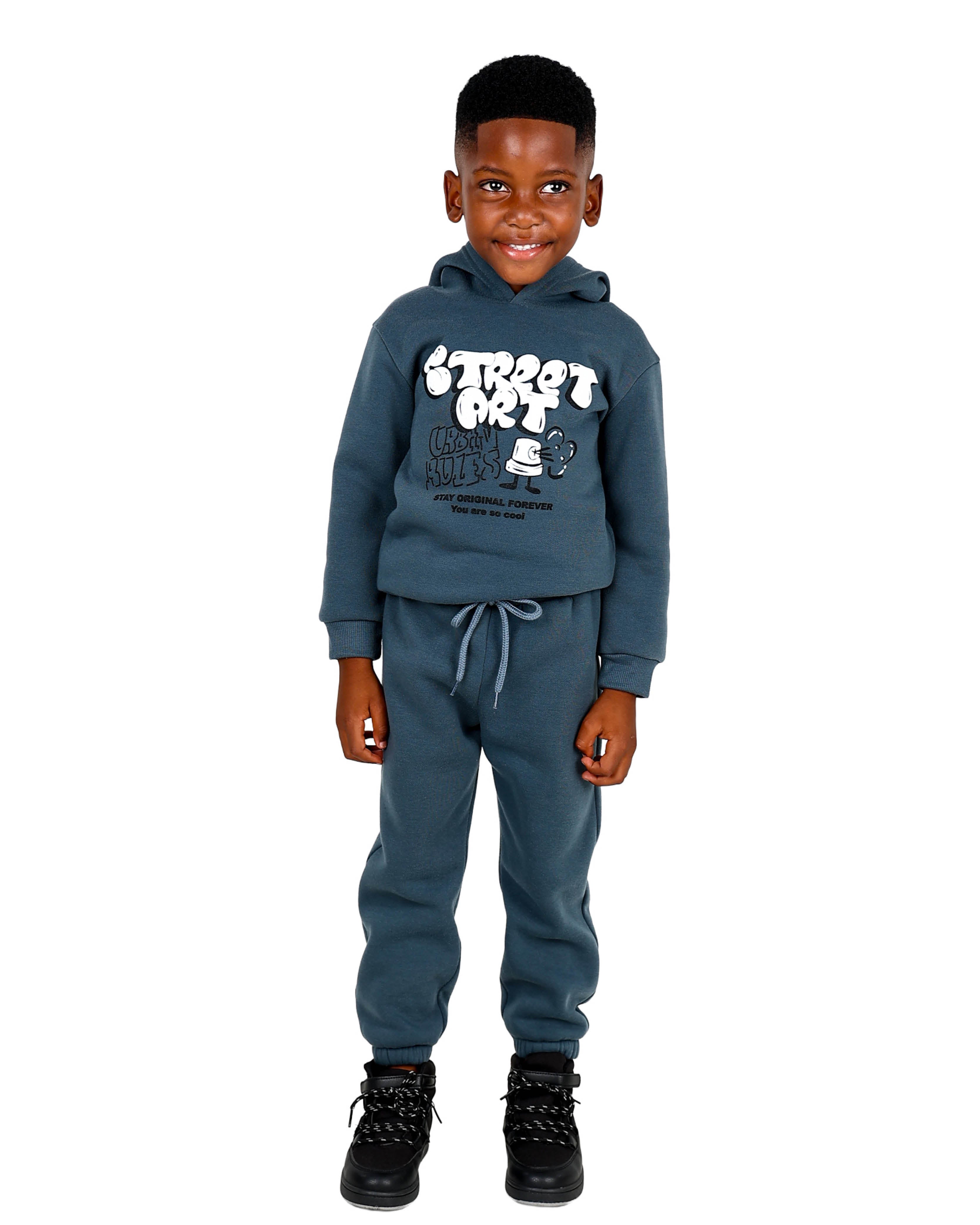 Street Art Graphic Print Tracksuit